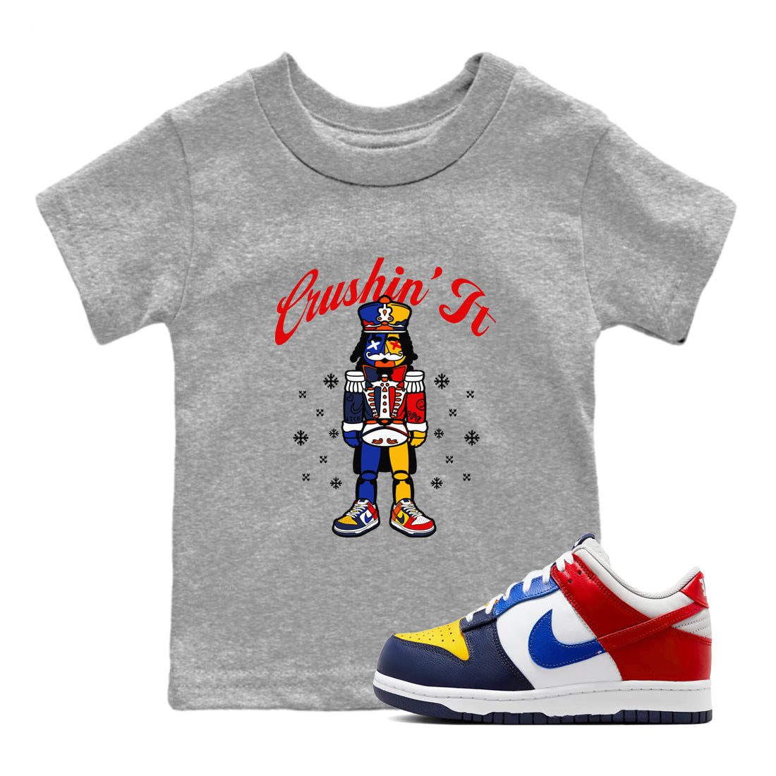 Crushin' It snkmatch Tees Kids - Dunk What The