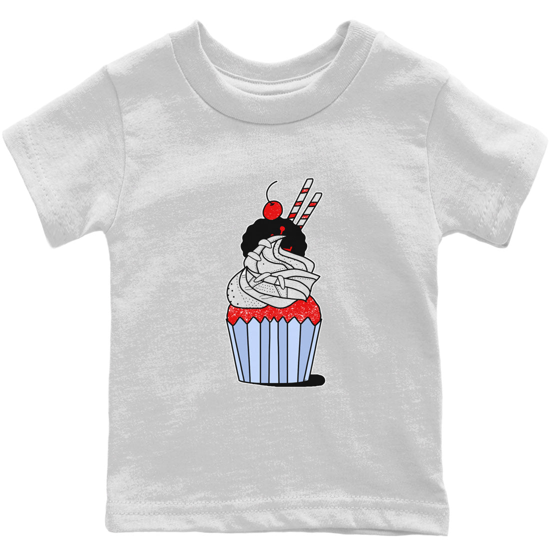 Cup Cake Kids Tops - Air Jordan 6 Red Velvet Cookies