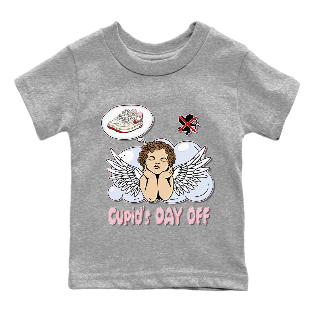 Cupids Day Off Kids Tops - Air Force 1 Valentines Day