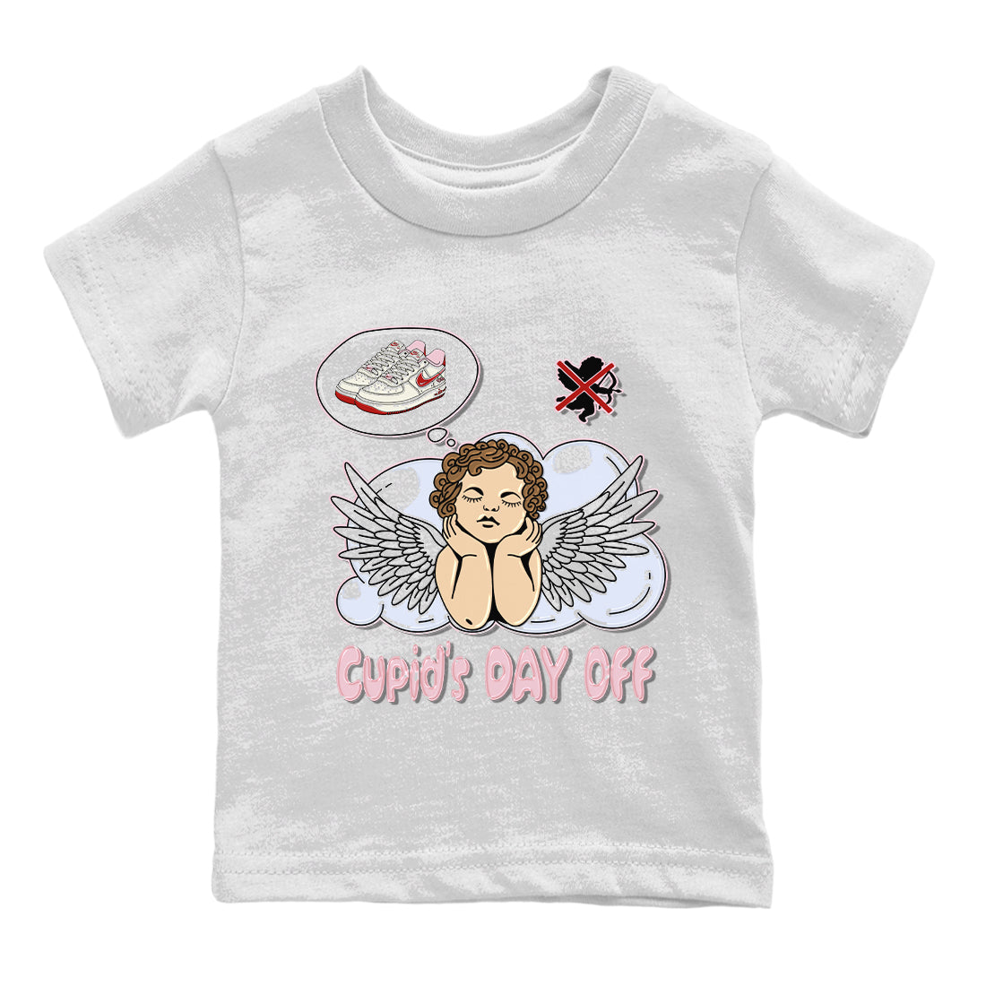 Cupids Day Off Kids Tops - Air Force 1 Valentines Day