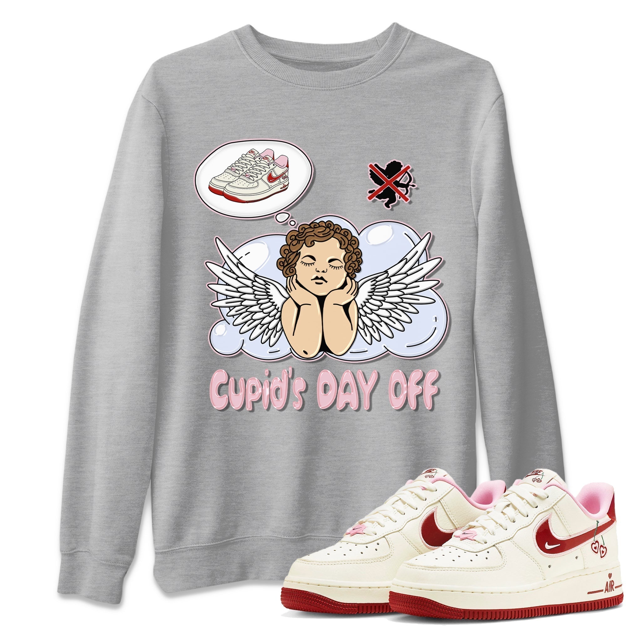 Cupids Day Off Unisex Tops - Air Force 1 Valentines Day