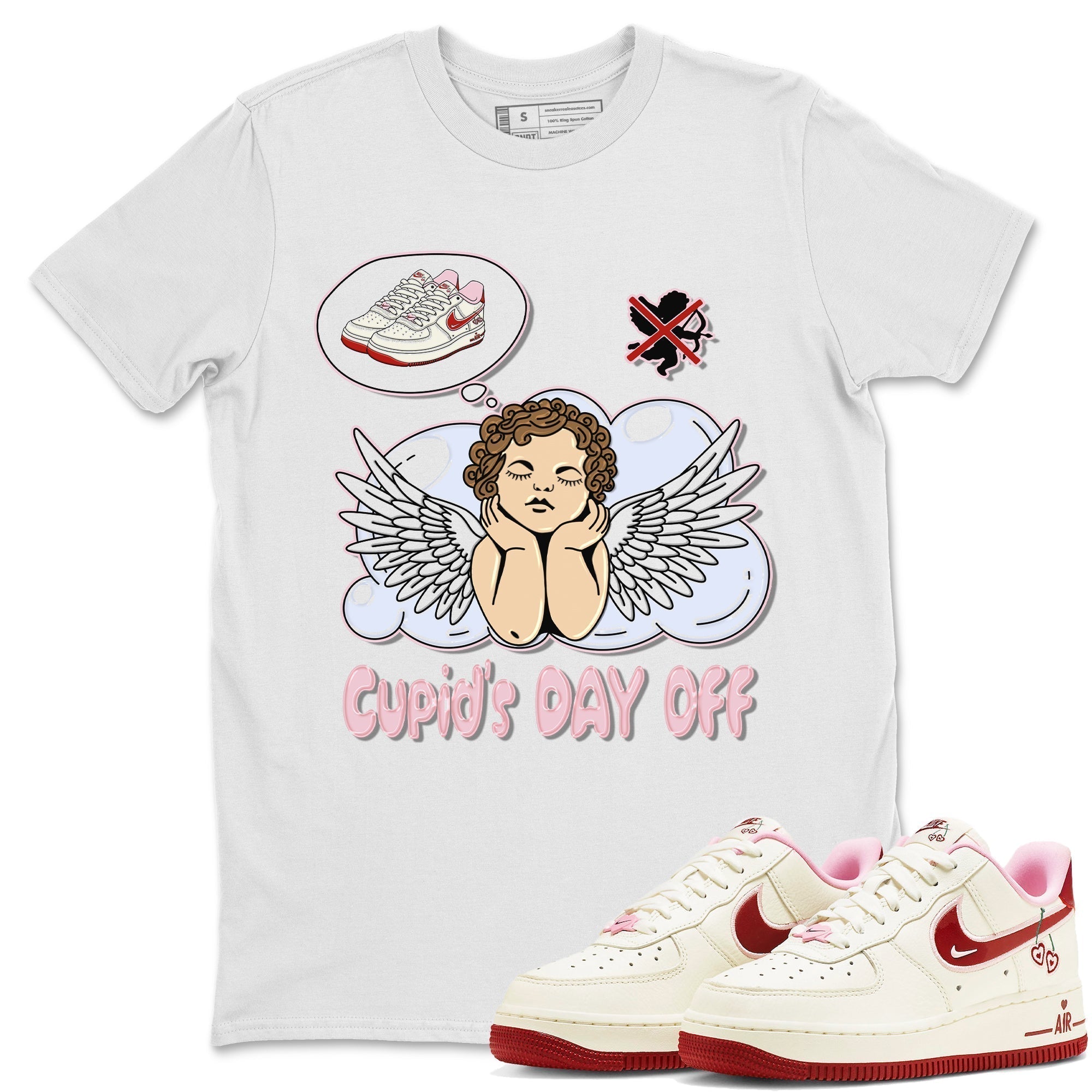 Cupids Day Off Unisex Tops - Air Force 1 Valentines Day