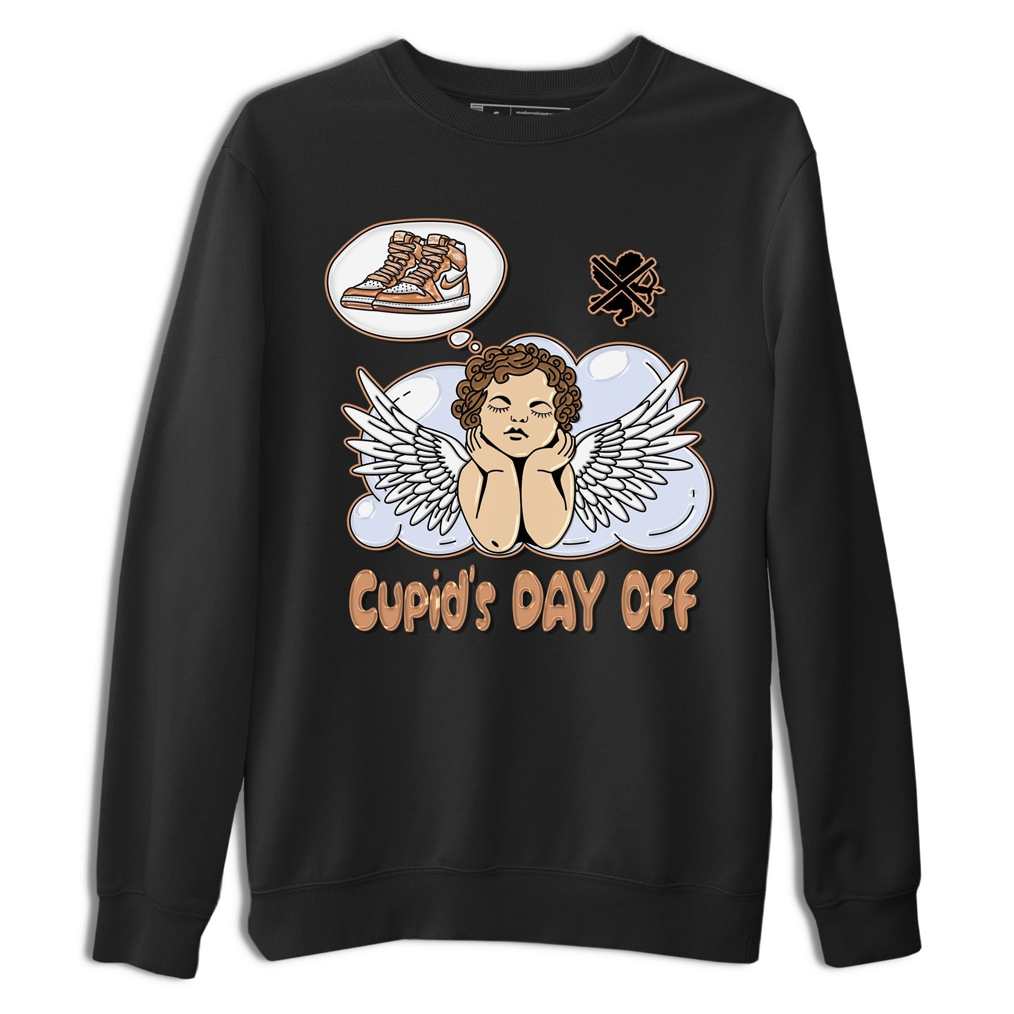 Cupids Day Off snkmatch Tee - Air Jordan 1 Praline