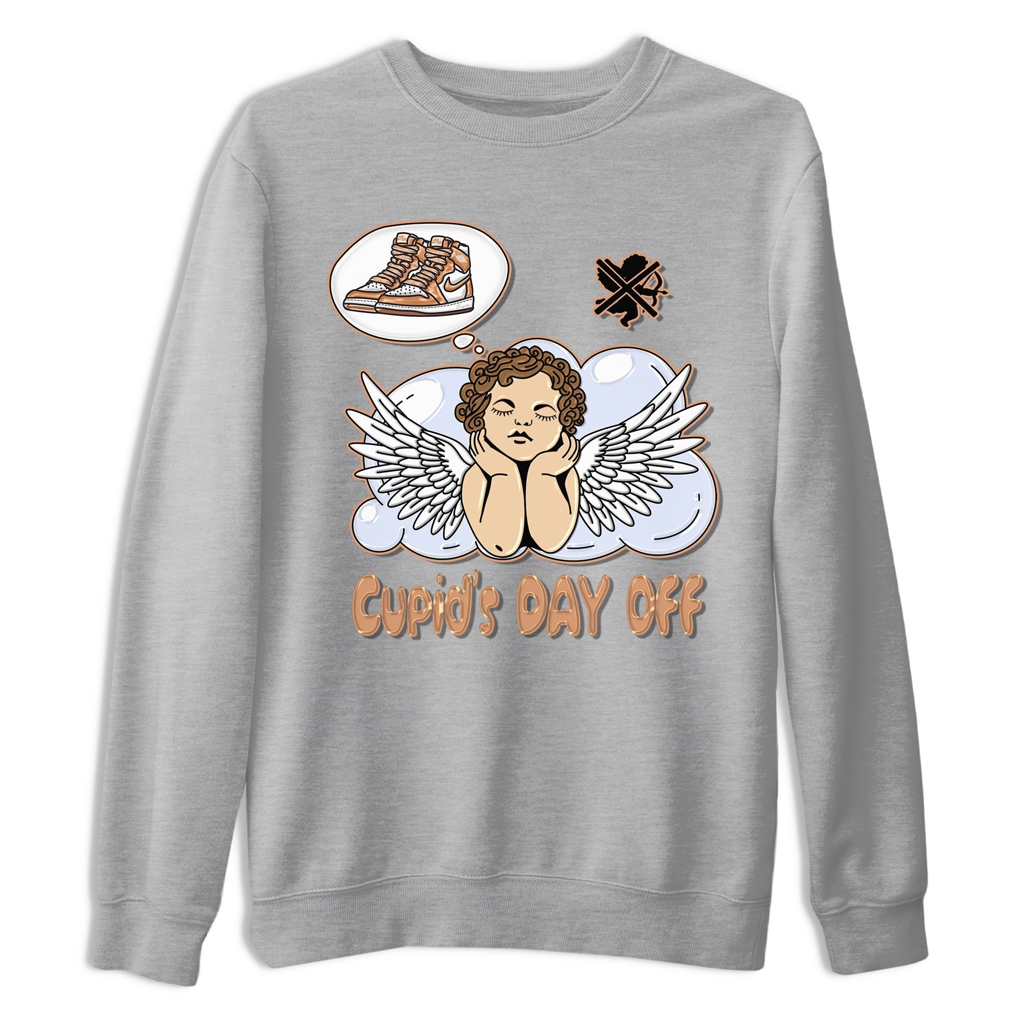 Cupids Day Off snkmatch Tee - Air Jordan 1 Praline