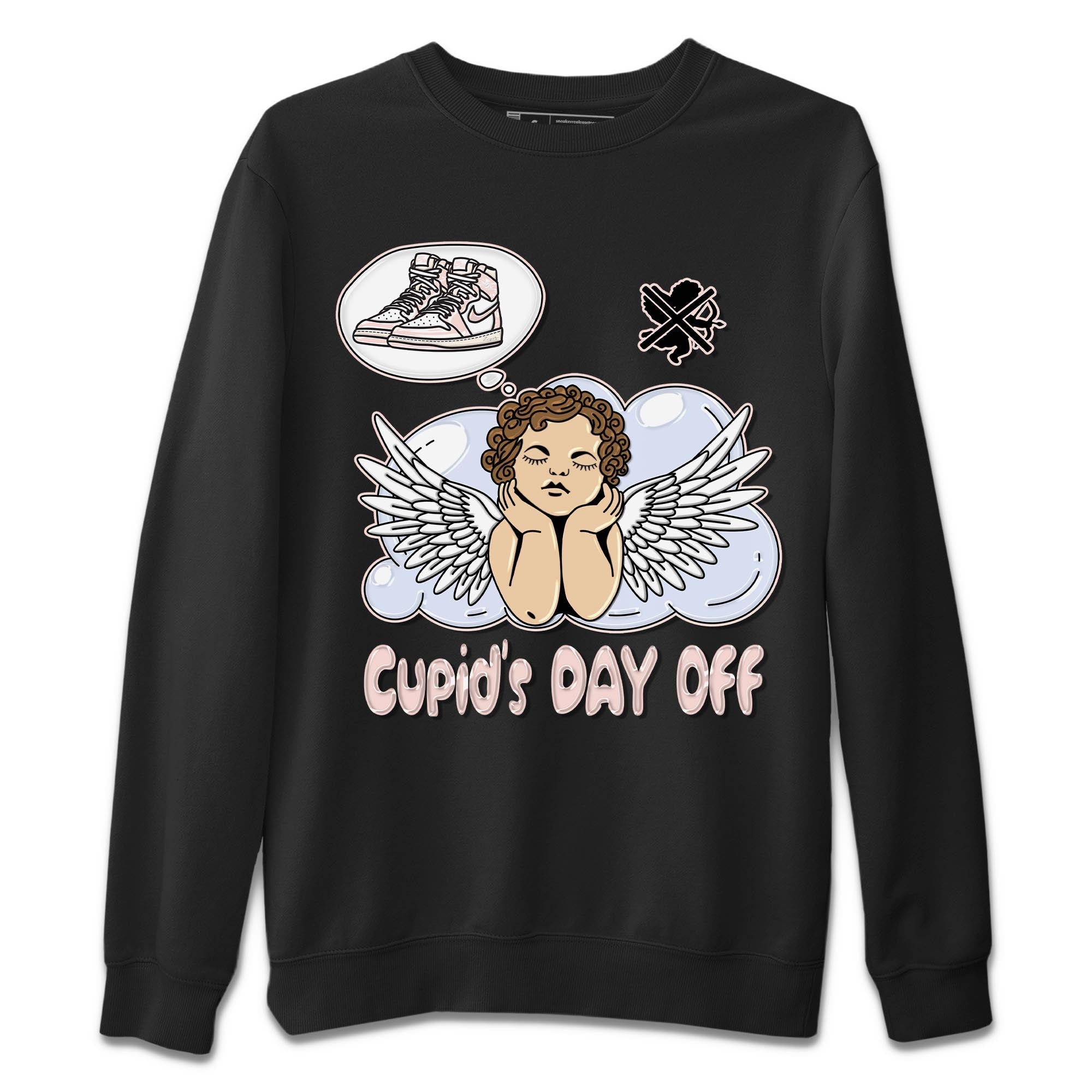 Cupids Day Off Unisex Tops - Air Jordan 1 Washed Pink