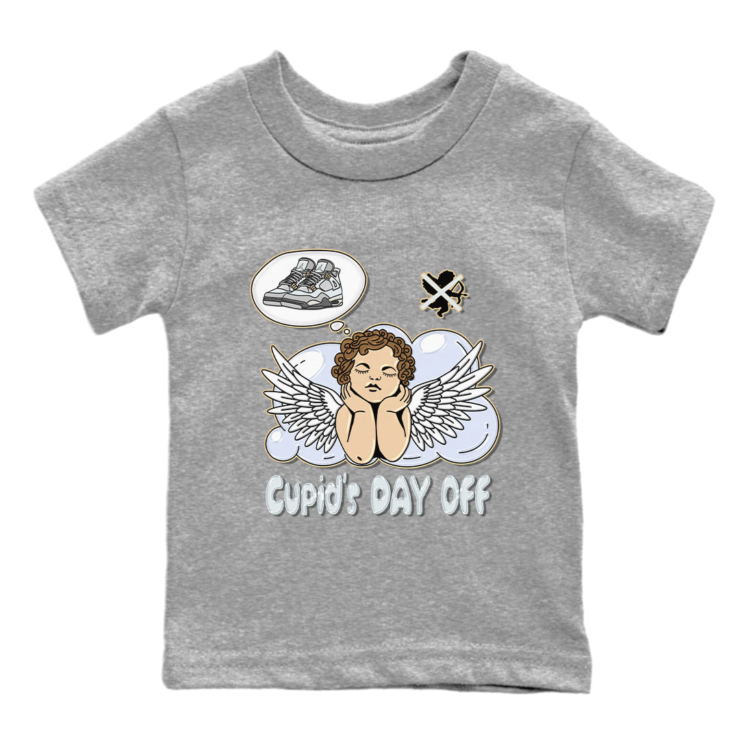 Cupids Day Off Kids Tops - Air Jordan 4 Craft