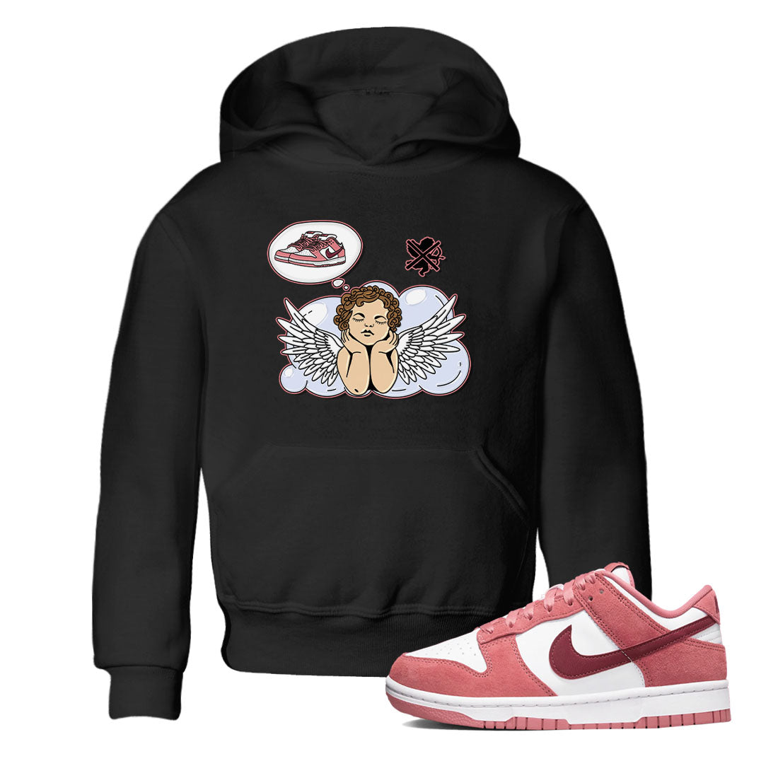 Cupids Day Off snkmatch Tees Kids - Dunk Valentines Day 2024