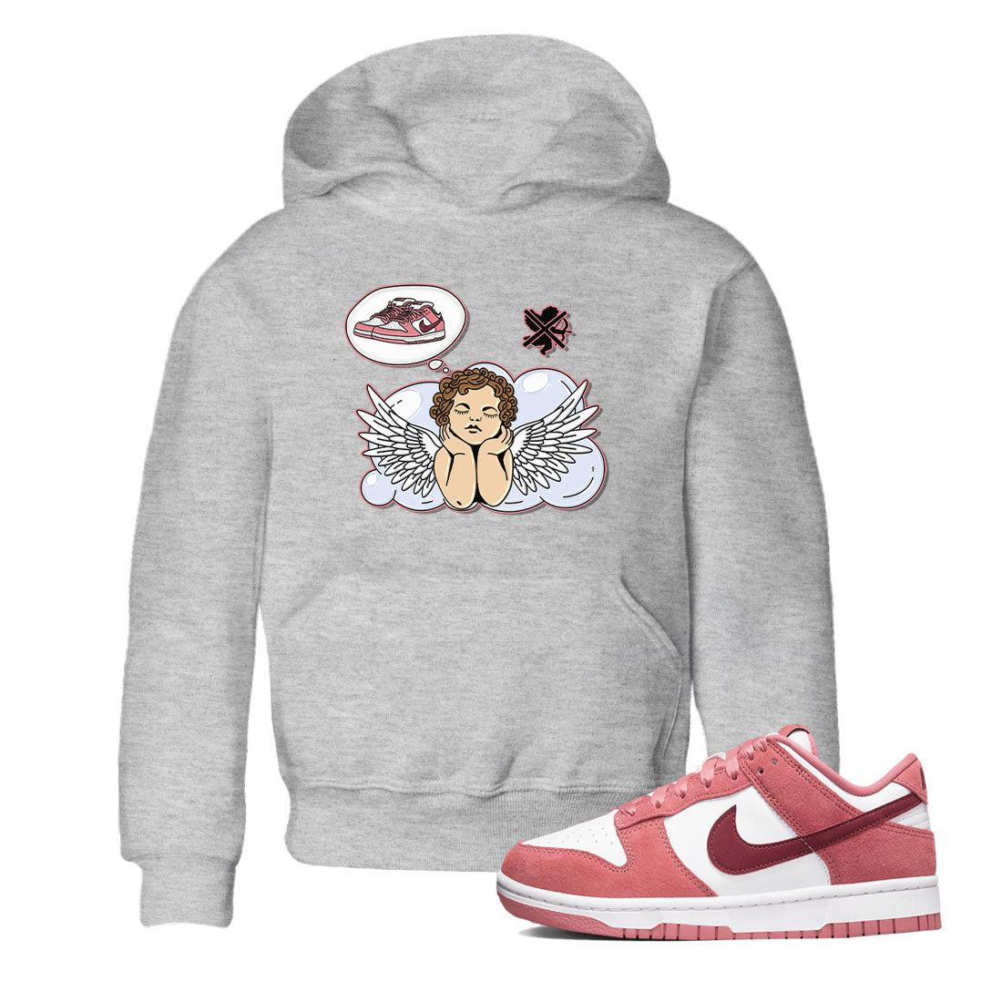 Cupids Day Off snkmatch Tees Kids - Dunk Valentines Day 2024
