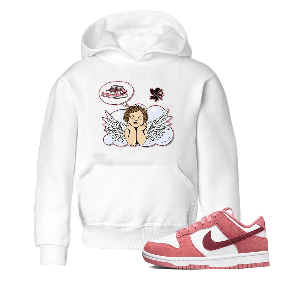 Cupids Day Off snkmatch Tees Kids - Dunk Valentines Day 2024