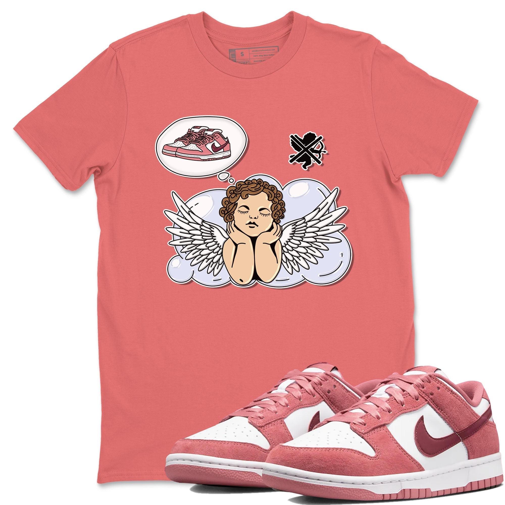Cupids Day Off snkmatch Tees - Dunk Valentines Day 2024