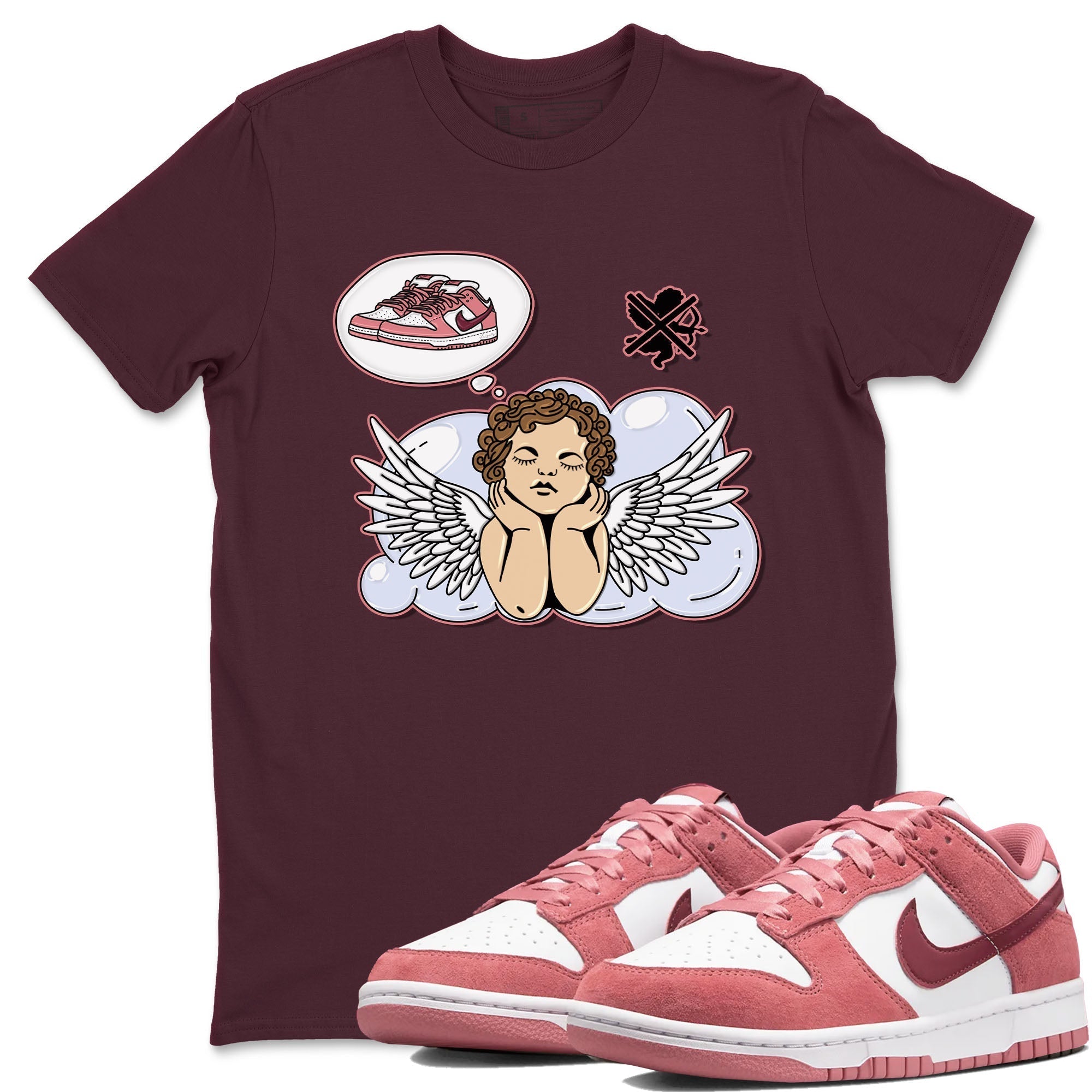 Cupids Day Off snkmatch Tees - Dunk Valentines Day 2024