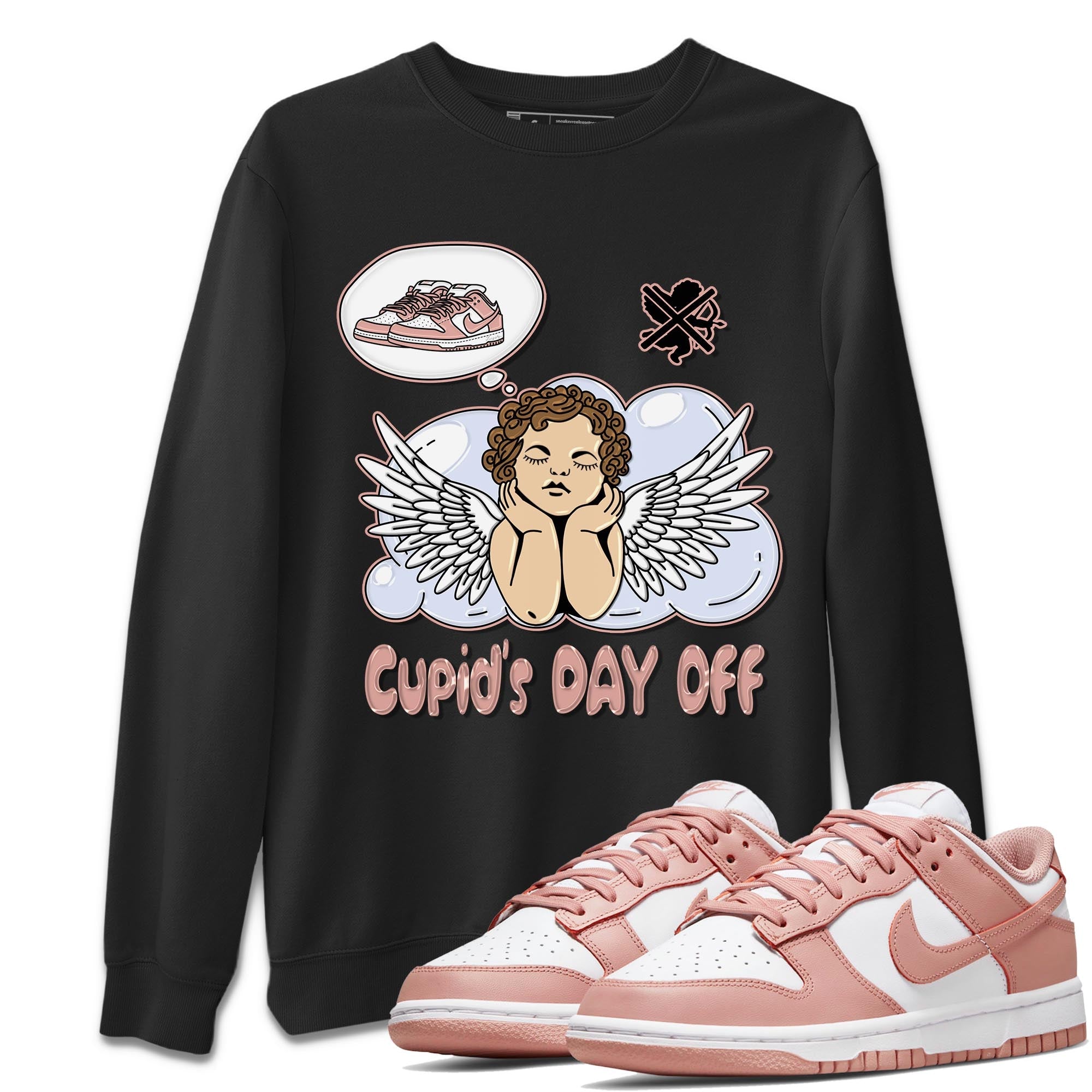 Cupids Day Off snkmatch Tee - Dunk Rose Whisper