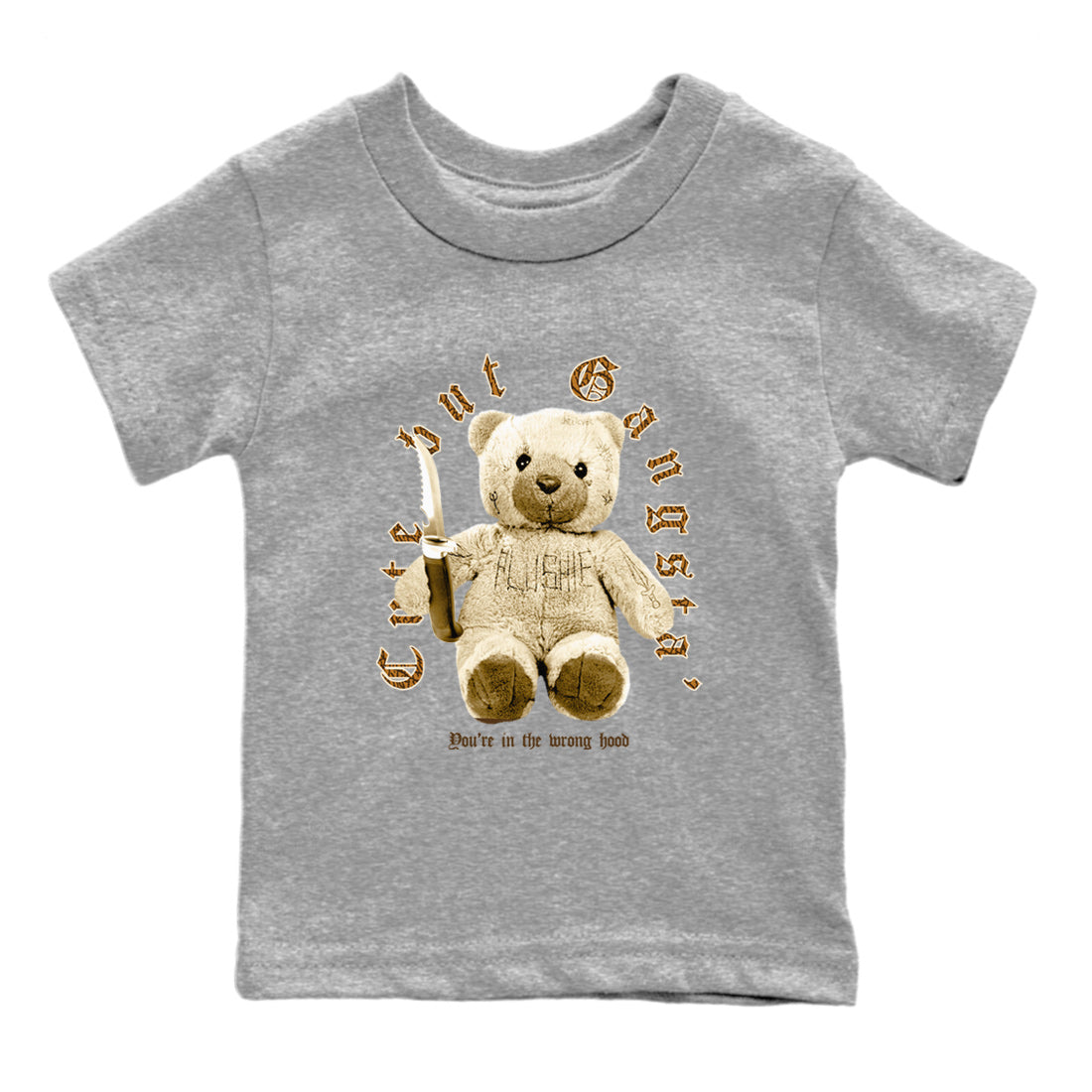 Cute Gangsta Kids Tops - Air Jordan 3 Palomino