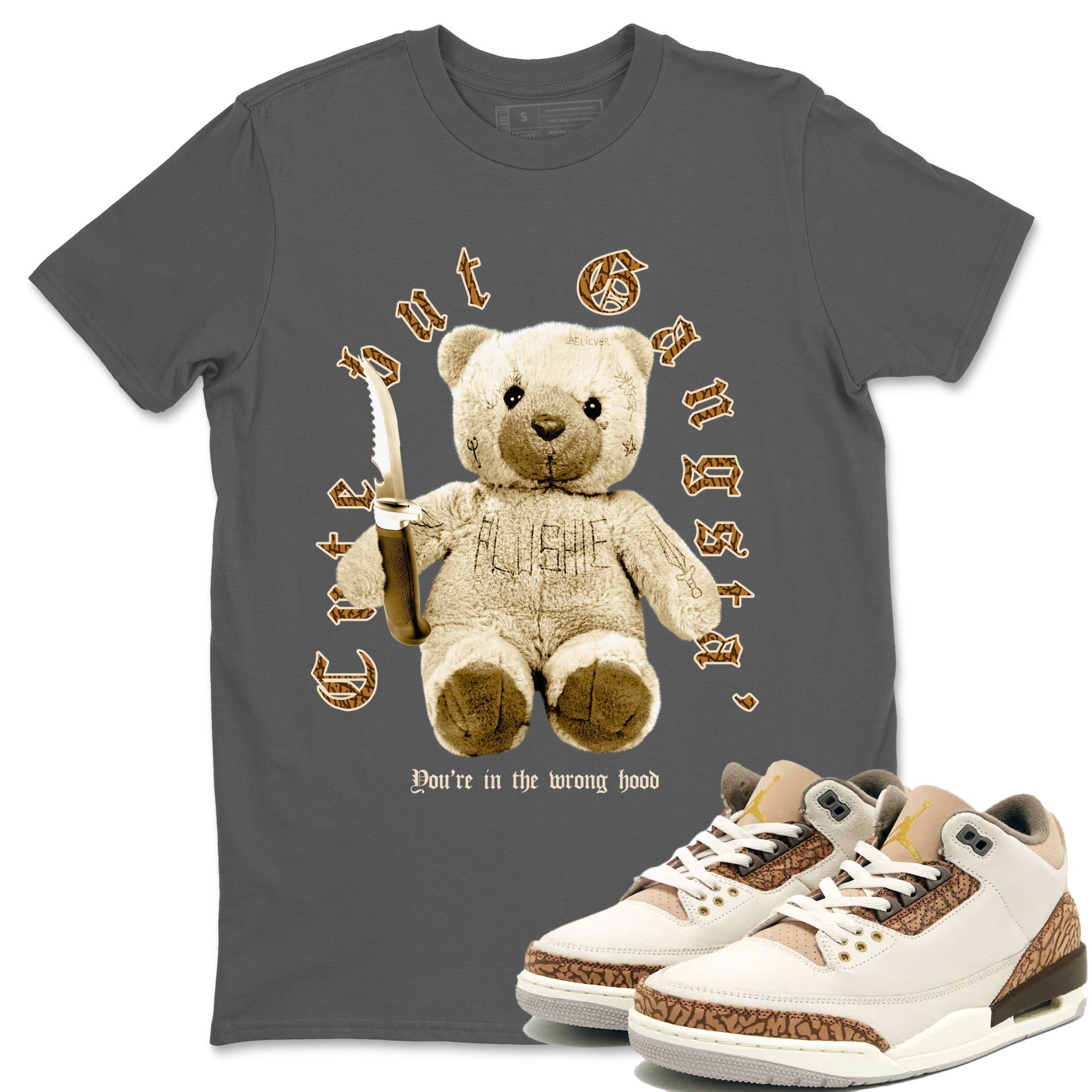 Cute Gangsta Unisex Tops - Air Jordan 3 Palomino
