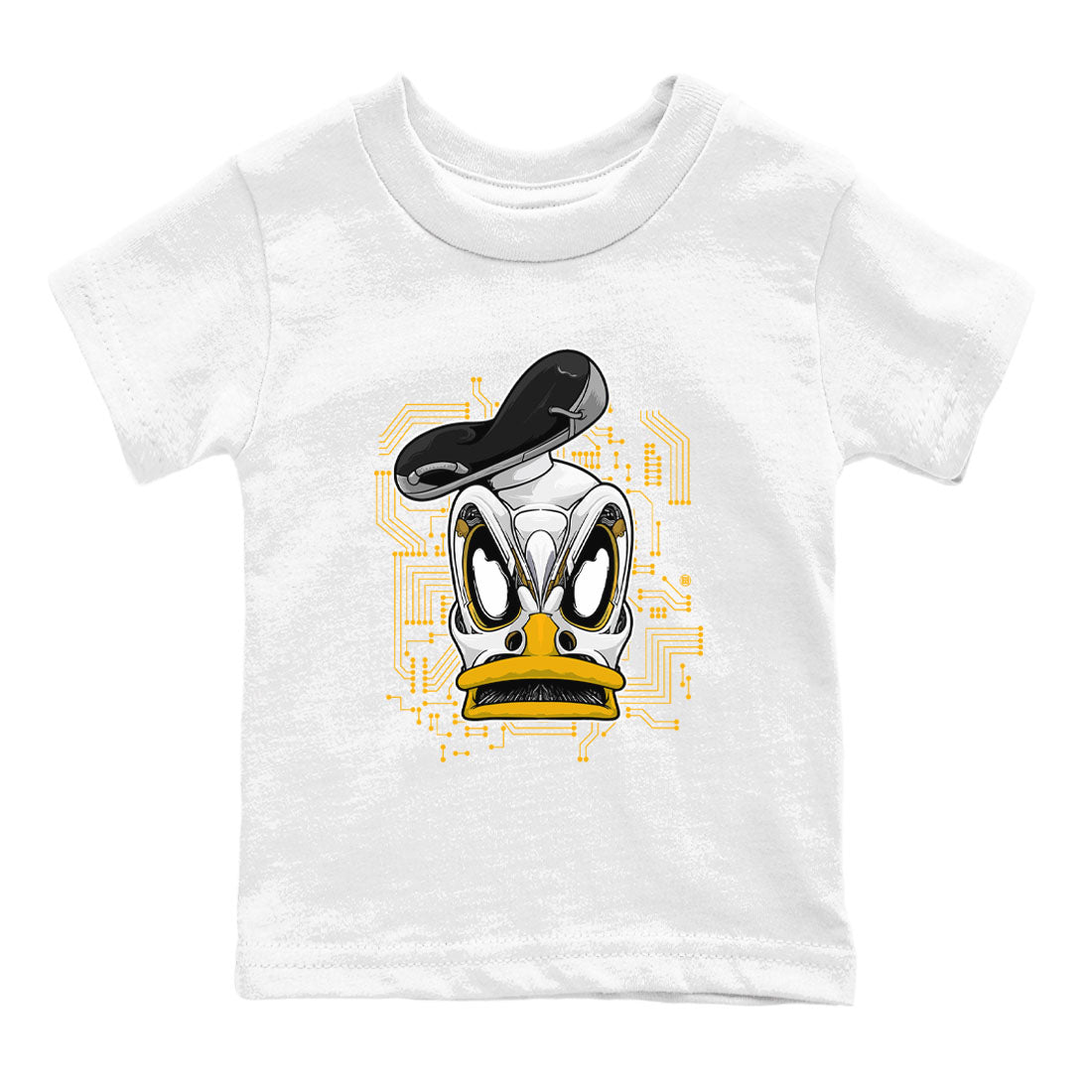 Cyber Duck snkmatch Tees Kids - Air Jordan 1 Yellow Ochre
