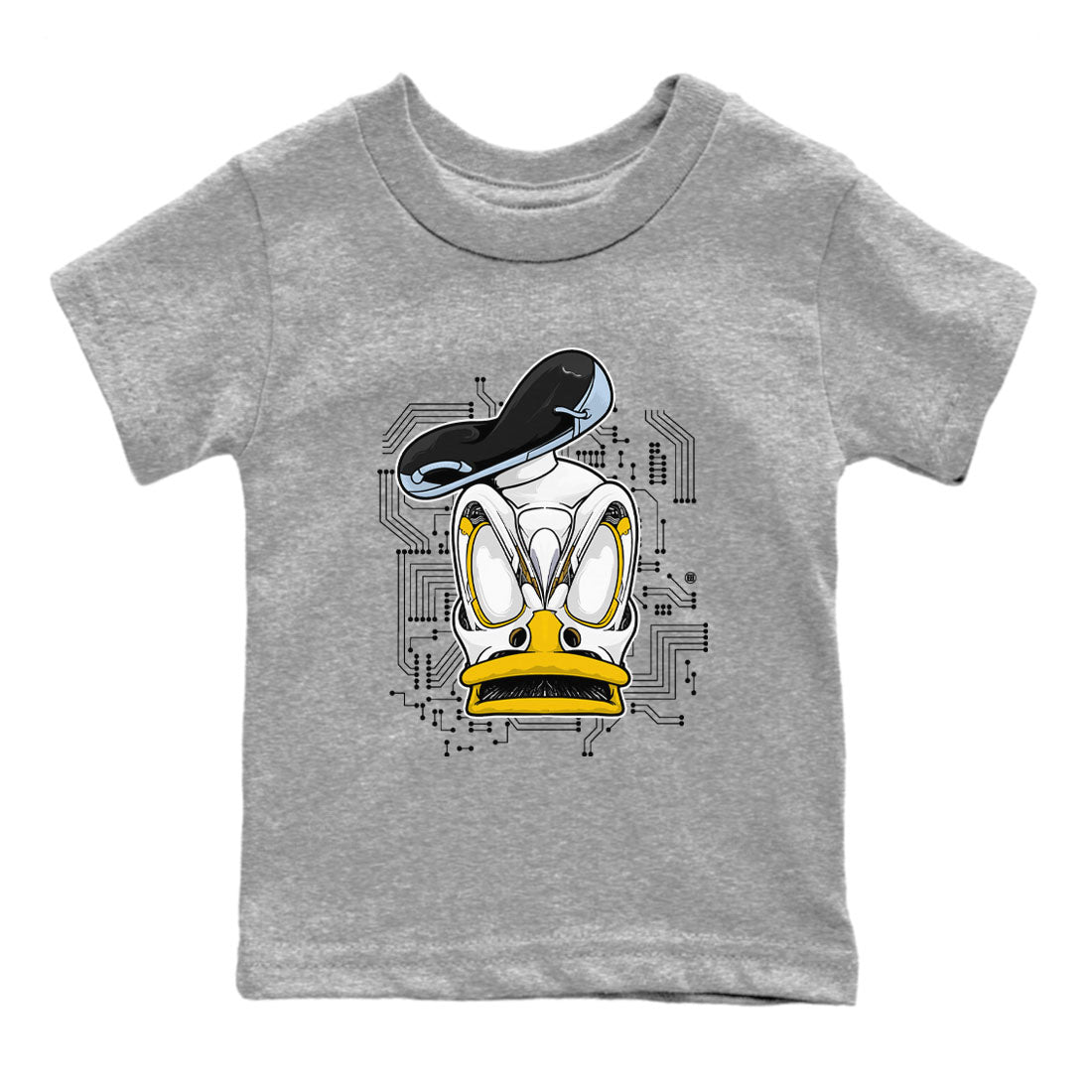 Cyber Duck snkmatch Tees Kids - Air Jordan 6 Yellow Ochre