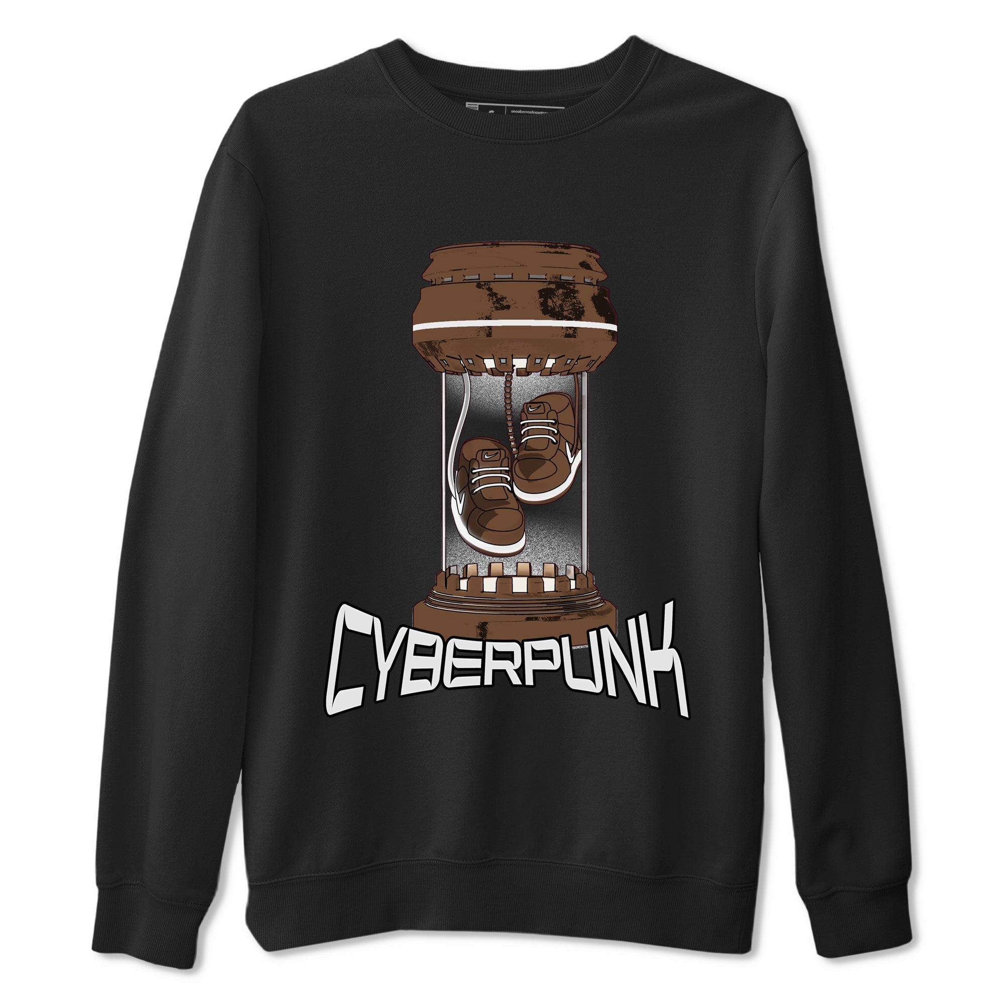 Cyberpunk snkmatch Tee - Air Force 1 Chocolate