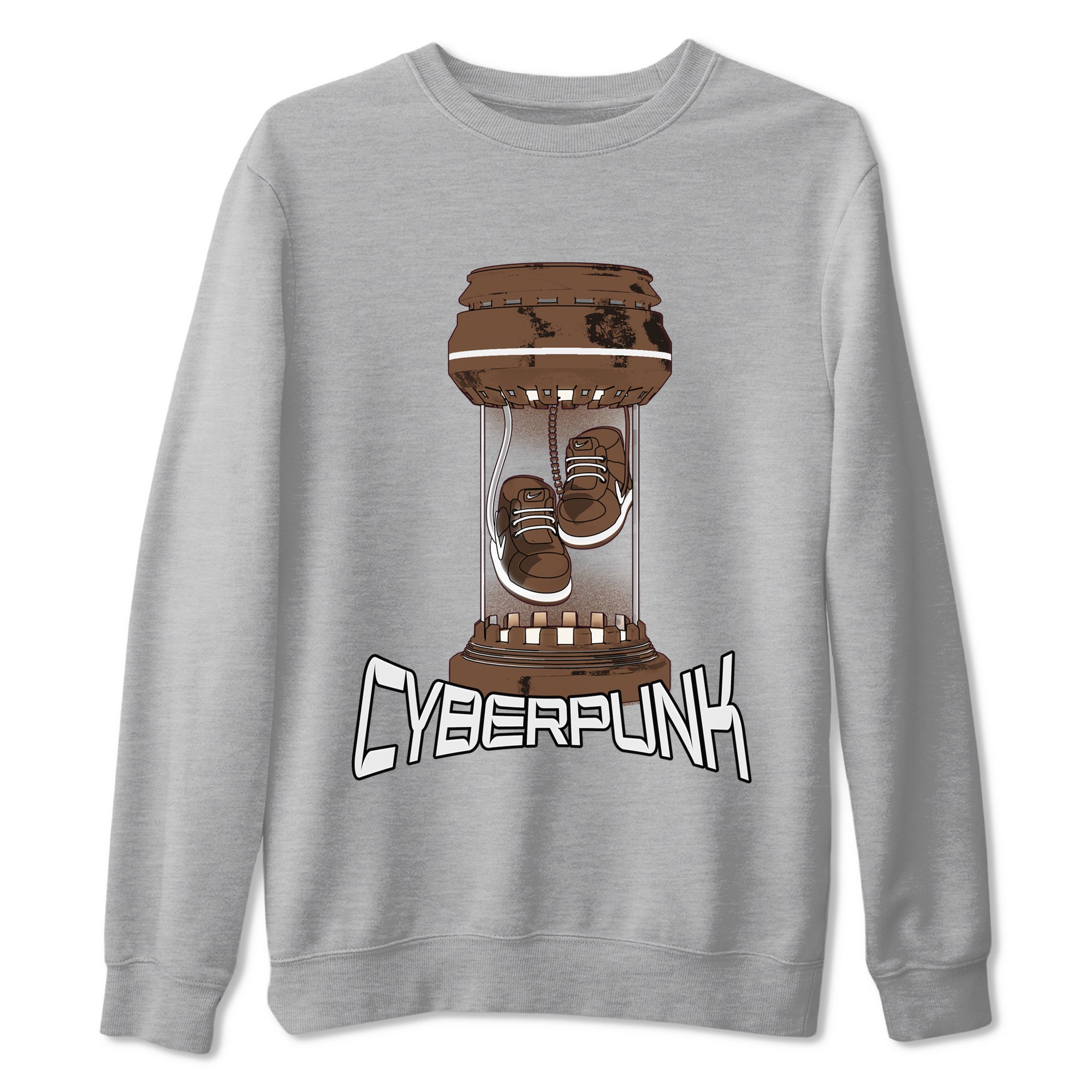 Cyberpunk snkmatch Tee - Air Force 1 Chocolate