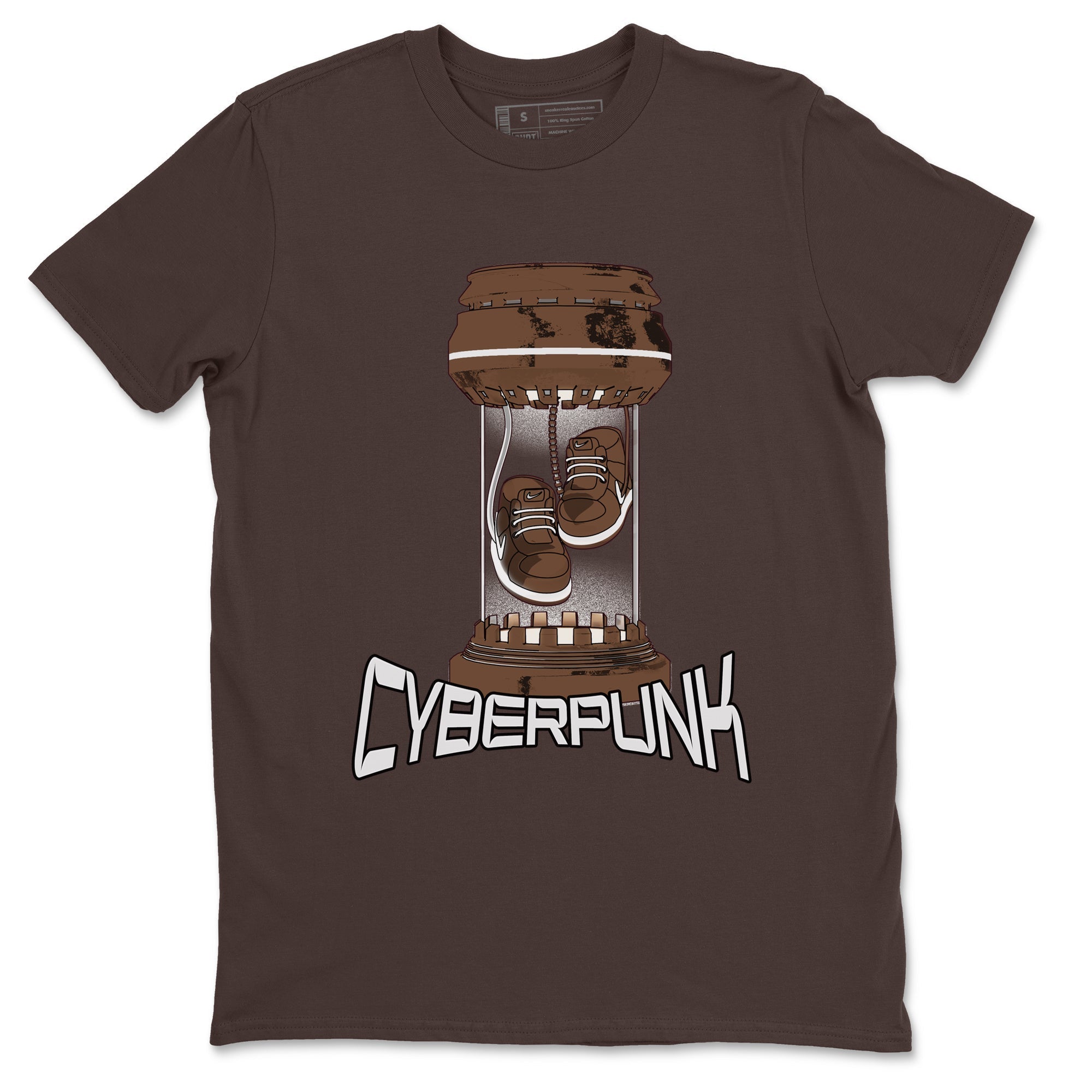Cyberpunk snkmatch Tee - Air Force 1 Chocolate