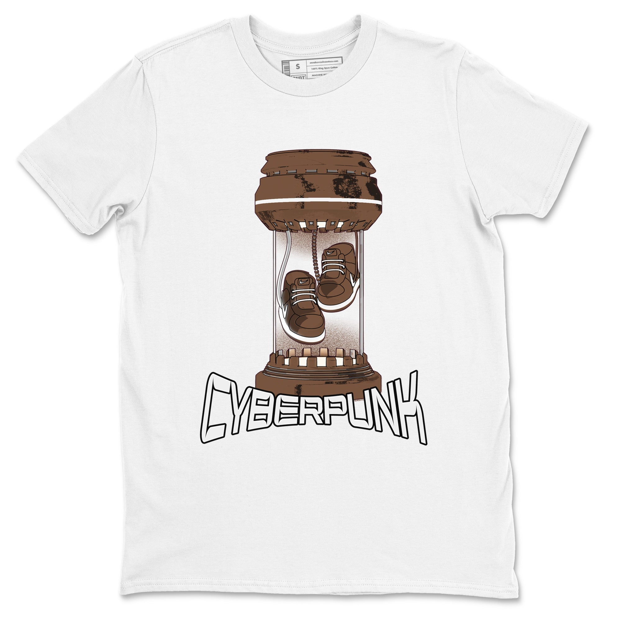 Cyberpunk snkmatch Tee - Air Force 1 Chocolate