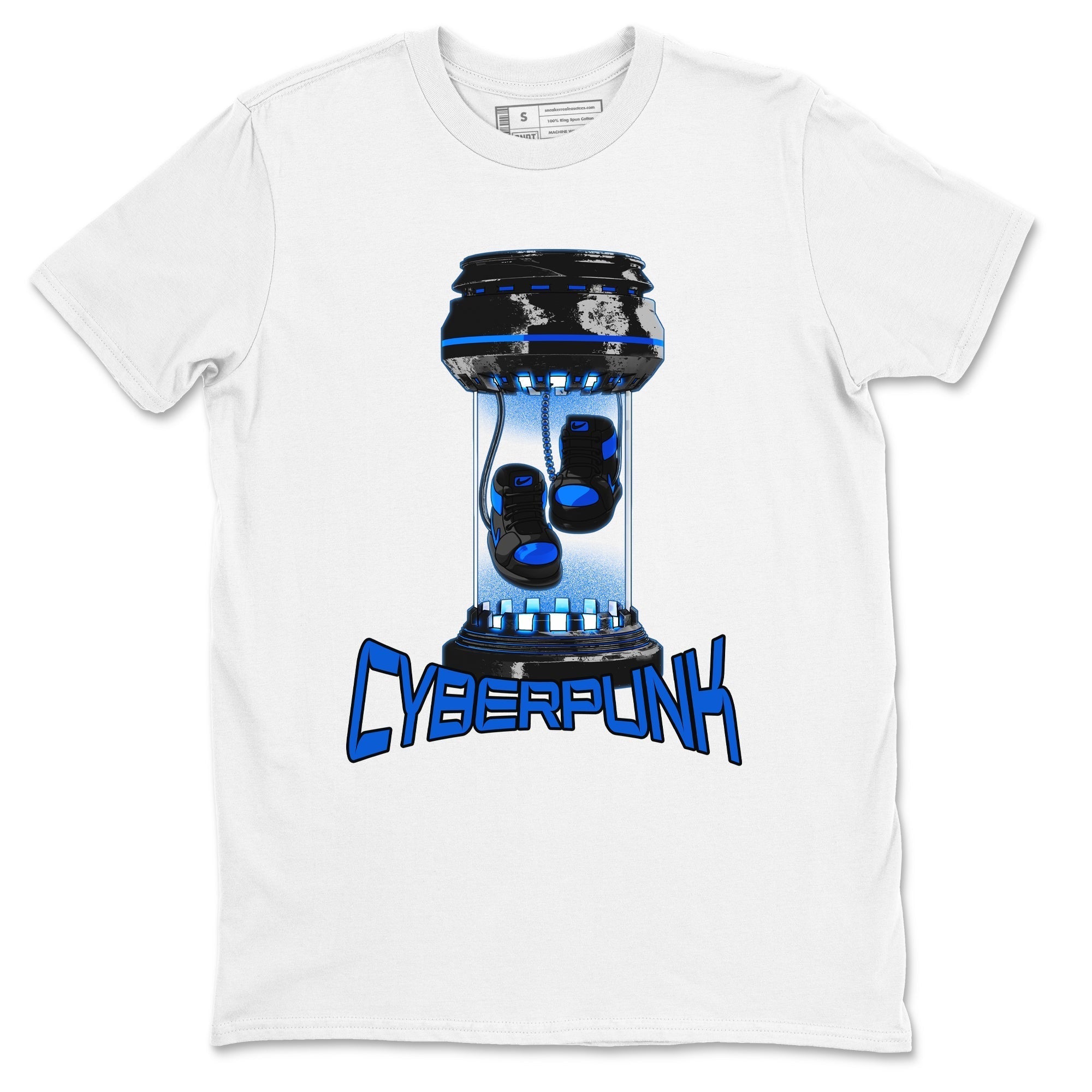 Cyberpunk snkmatch Tee - Air Jordan 1 Royal Reimagined