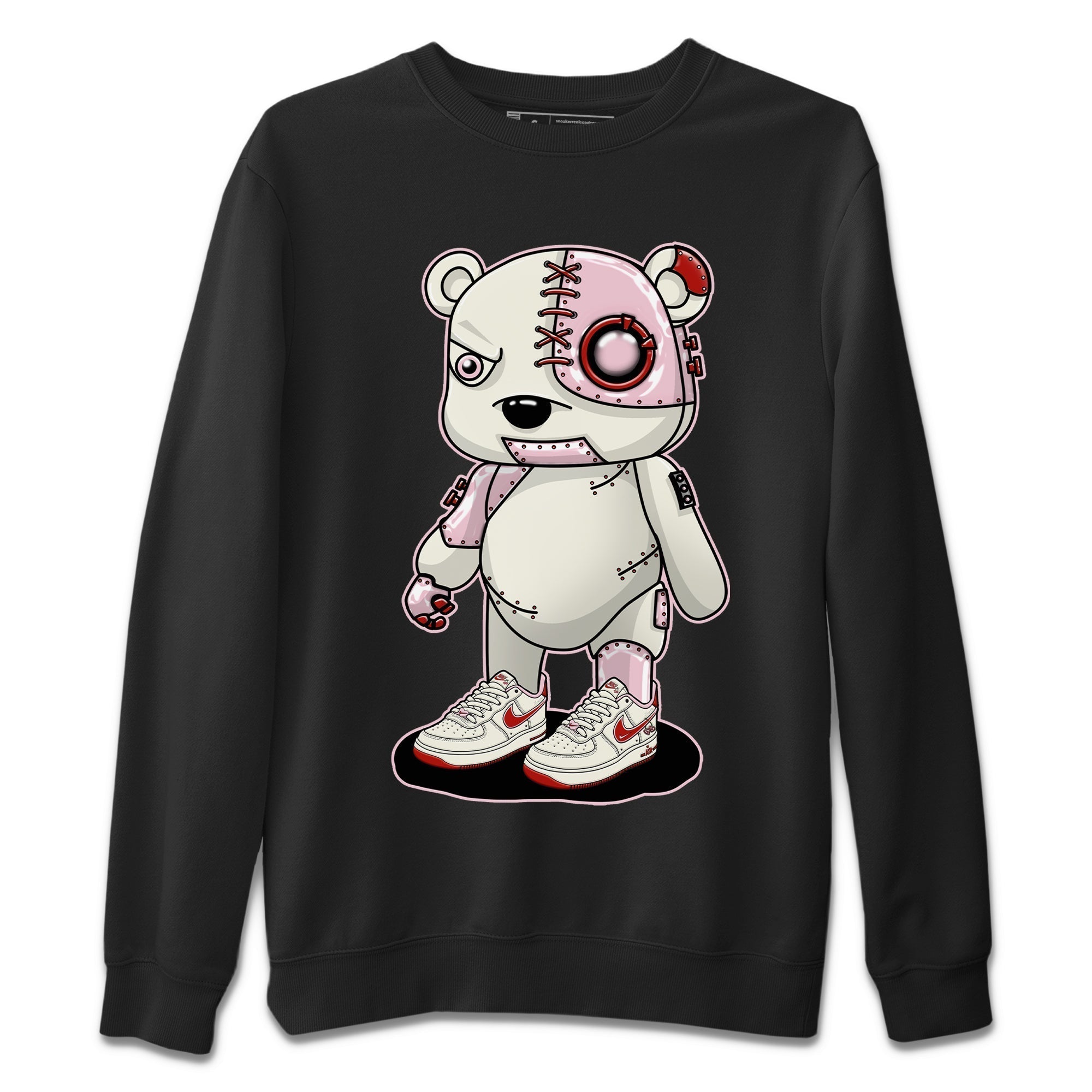 Cyborg Bear Unisex Tops - Air Force 1 Valentines Day