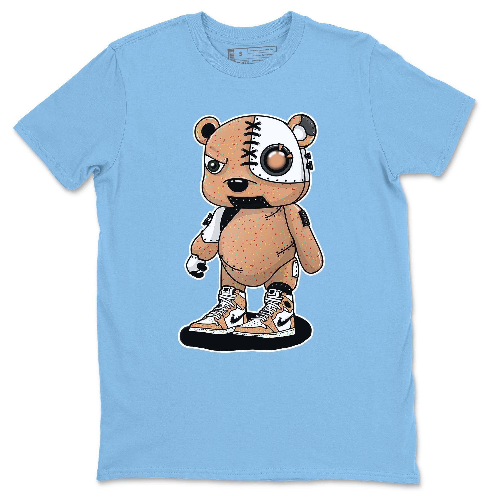 Cyborg Bear Unisex Tops - Air Jordan 1 Brushstroke