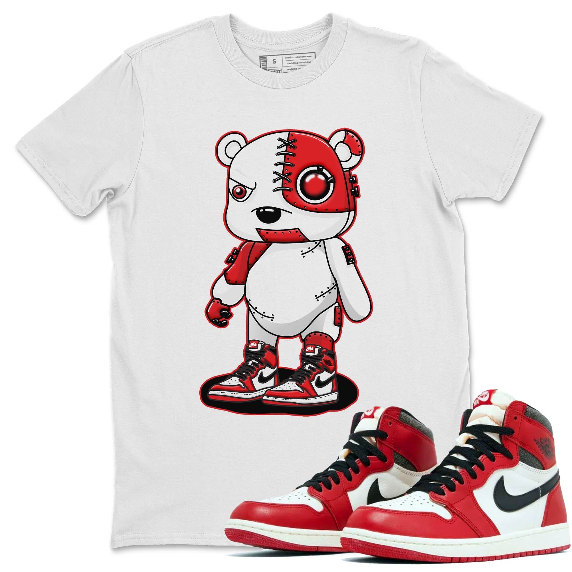 Cyborg Bear Unisex Tops - Air Jordan 1 Lost & Found