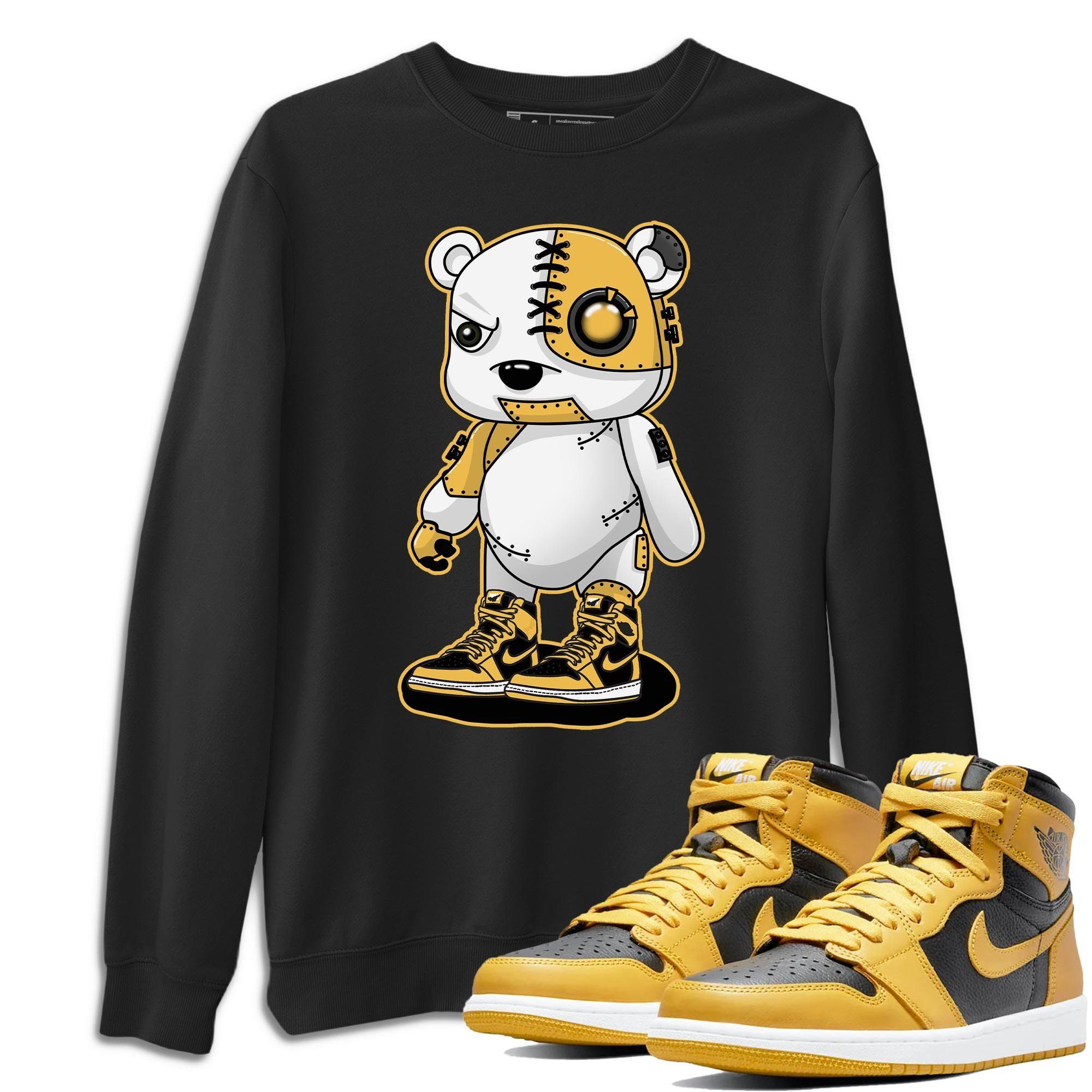 Cyborg Bear Unisex Tops - Air Jordan 1 Pollen