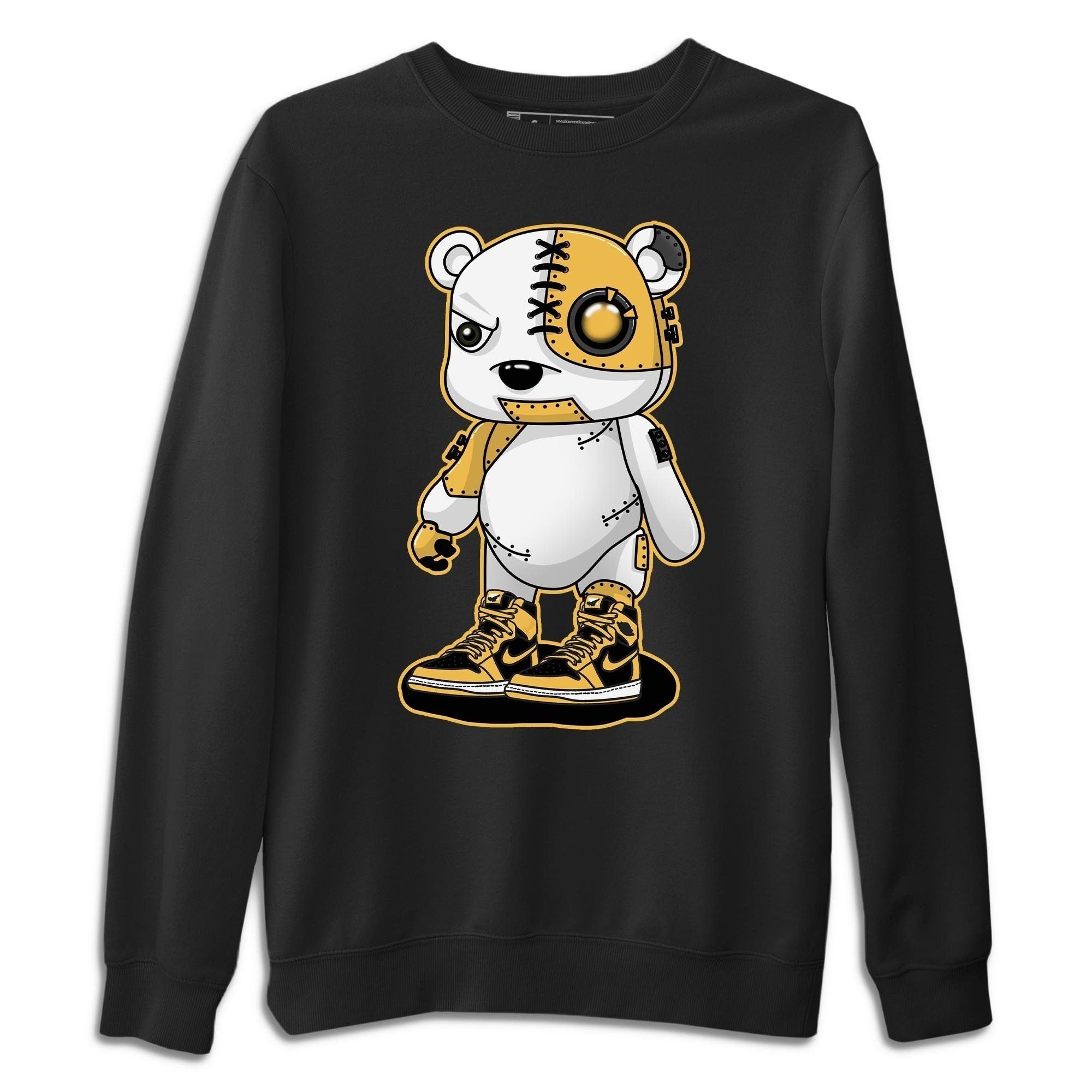Cyborg Bear Unisex Tops - Air Jordan 1 Pollen
