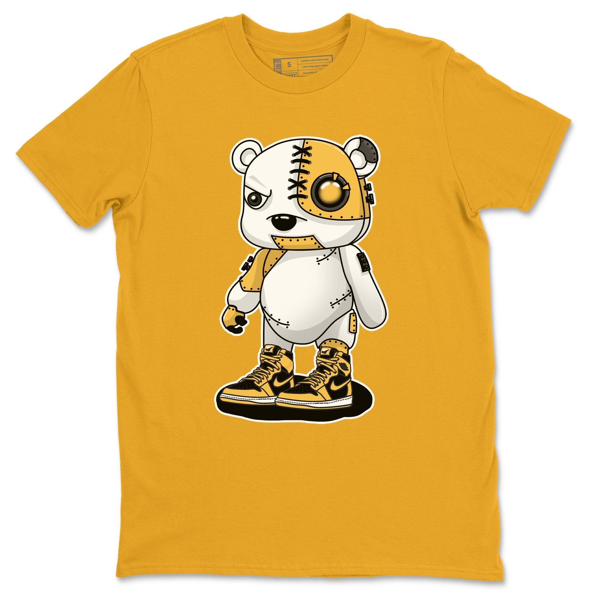Cyborg Bear Unisex Tops - Air Jordan 1 Pollen