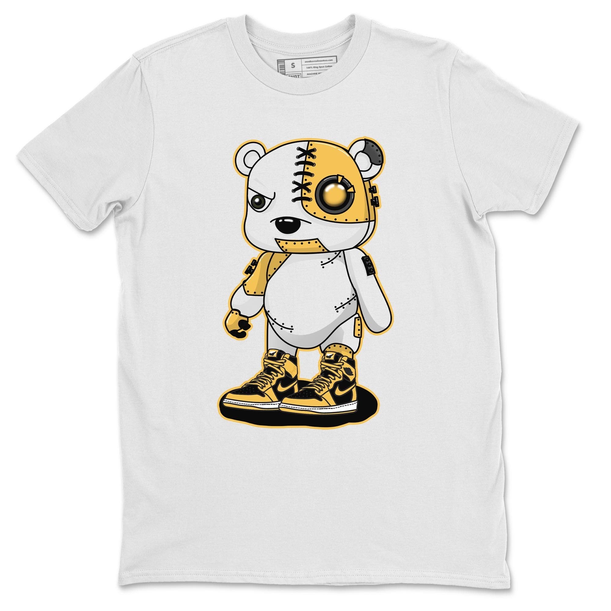 Cyborg Bear Unisex Tops - Air Jordan 1 Pollen