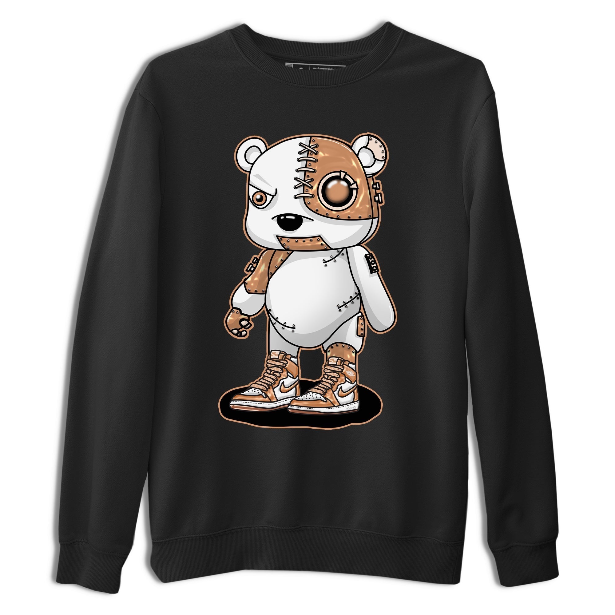 Cyborg Bear snkmatch Tee - Air Jordan 1 Praline