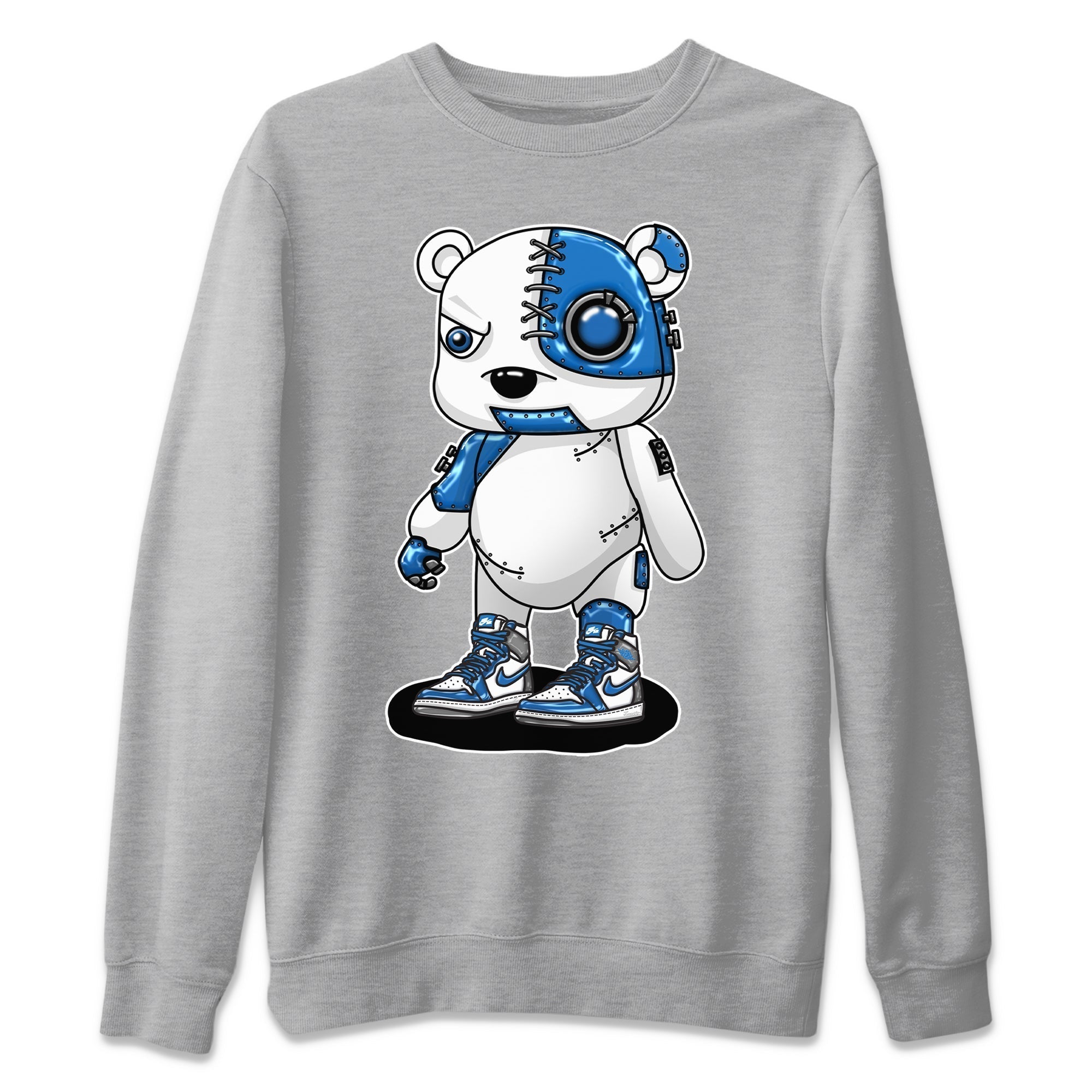 Cyborg Bear Unisex Tops - Air Jordan 1 True Blue