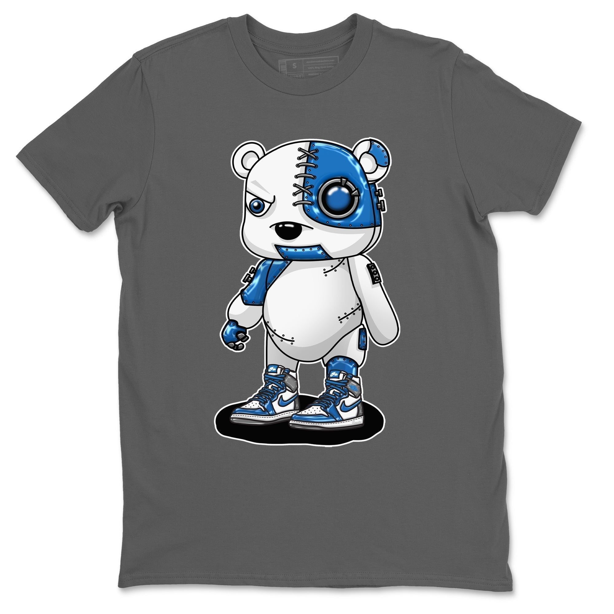 Cyborg Bear Unisex Tops - Air Jordan 1 True Blue