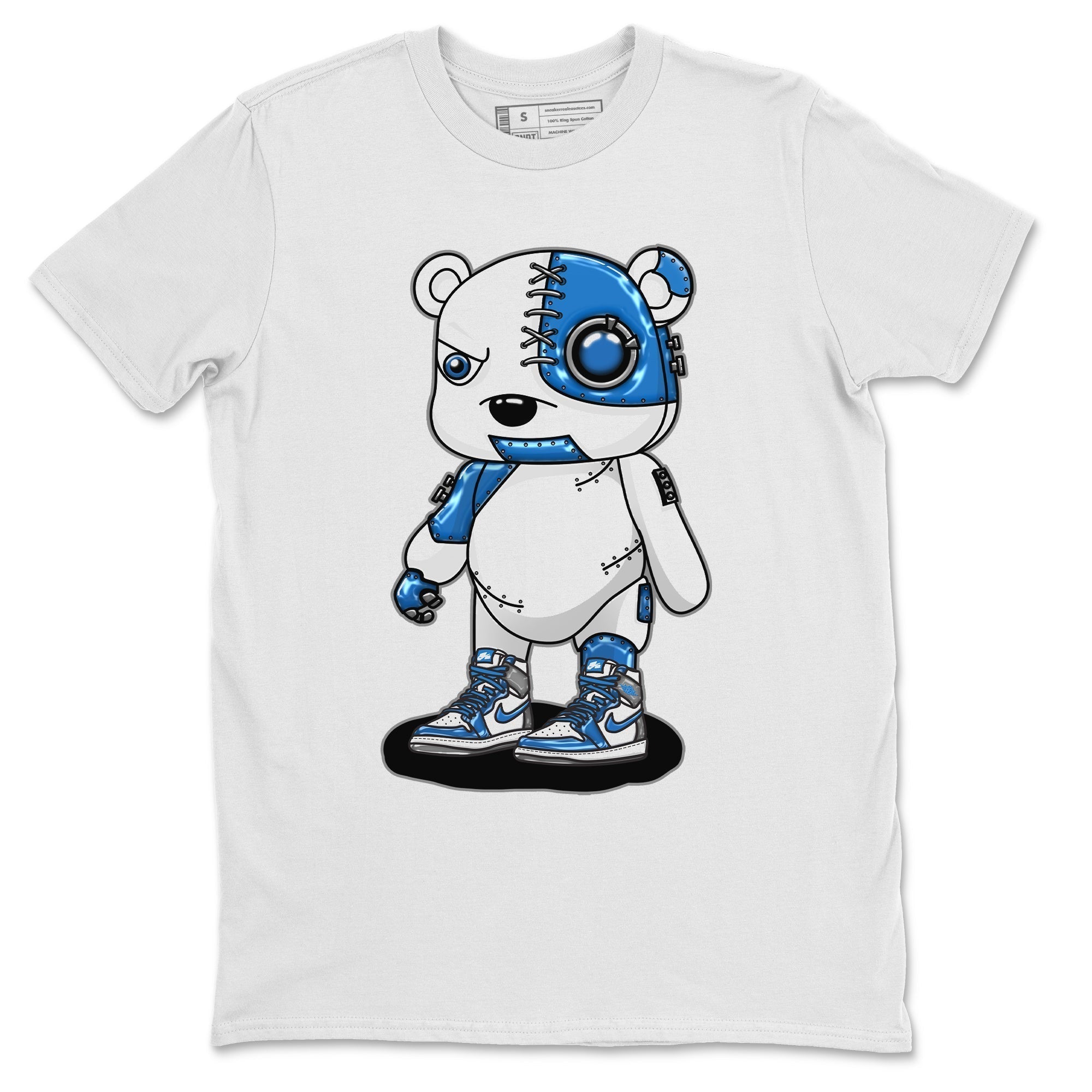 Cyborg Bear Unisex Tops - Air Jordan 1 True Blue