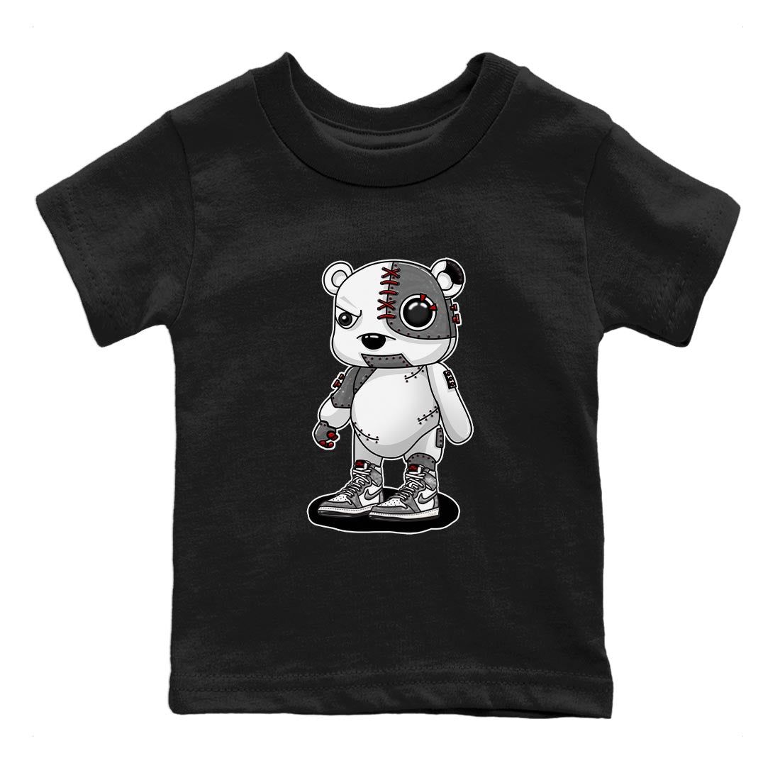 Cyborg Bear Kids Tops - Air Jordan 1 Washed Heritage