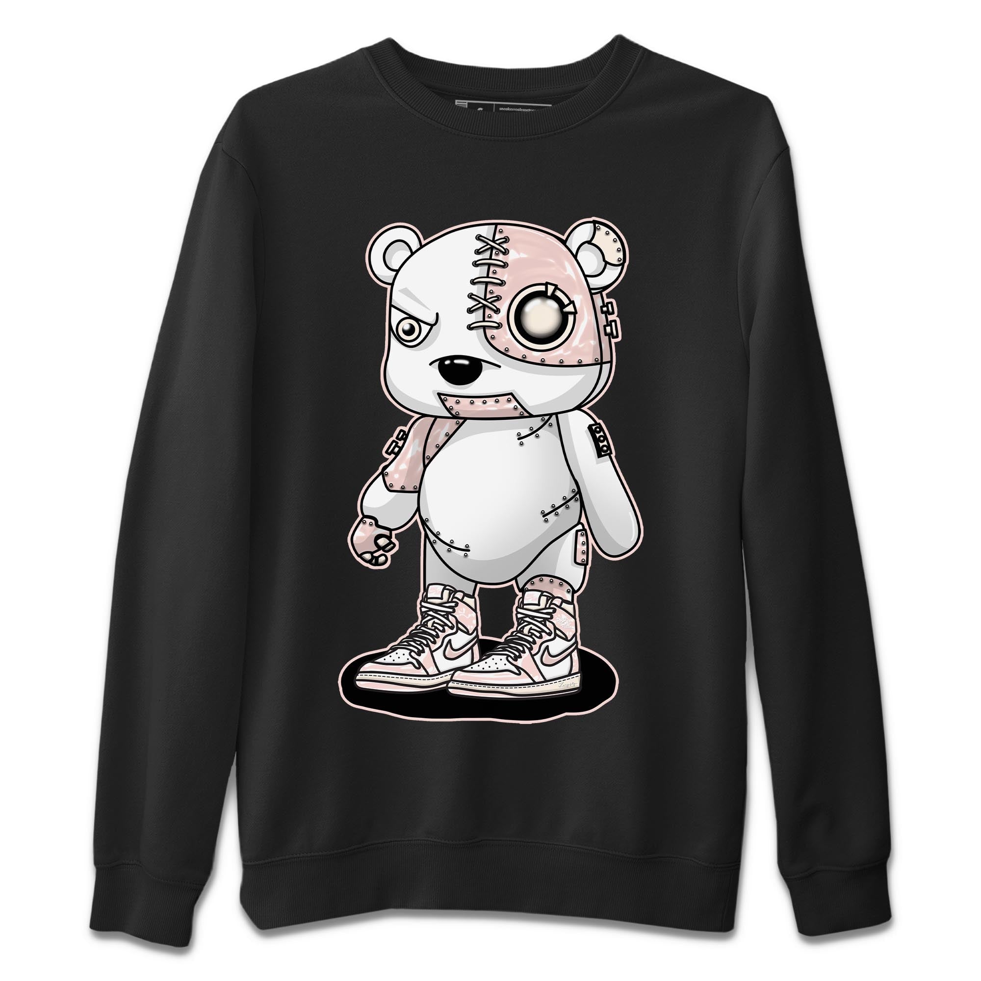 Cyborg Bear Unisex Tops - Air Jordan 1 Washed Pink