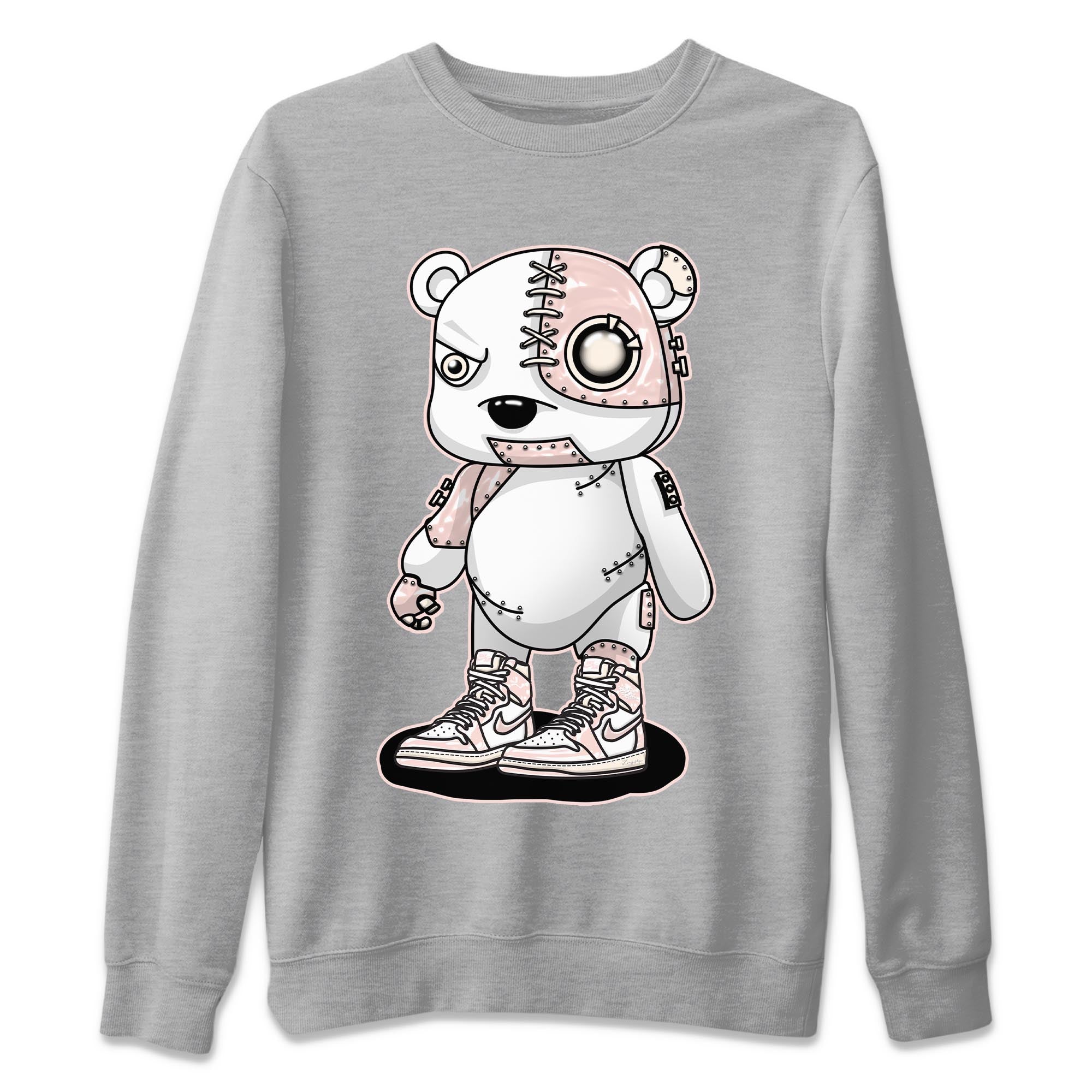 Cyborg Bear Unisex Tops - Air Jordan 1 Washed Pink
