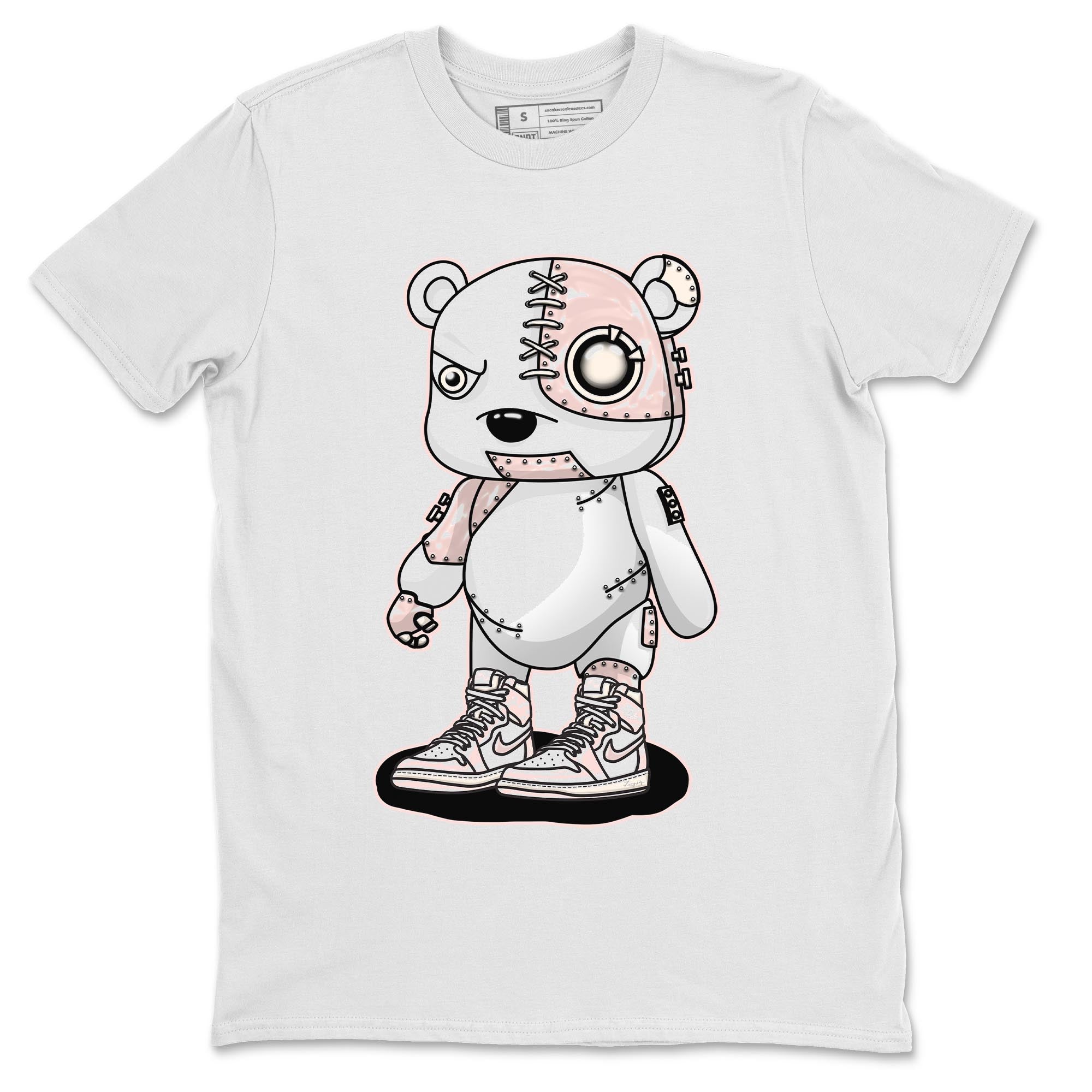 Cyborg Bear Unisex Tops - Air Jordan 1 Washed Pink