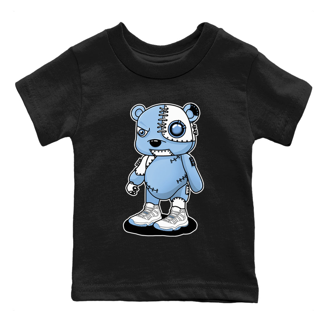 Cyborg Bear snkmatch Tees Kids - Air Jordan 11 Legend Blue