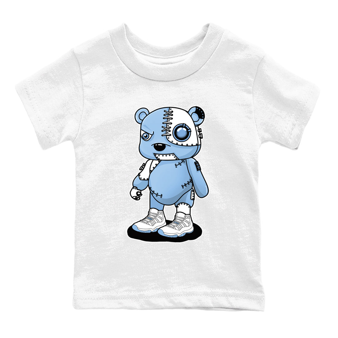 Cyborg Bear snkmatch Tees Kids - Air Jordan 11 Legend Blue