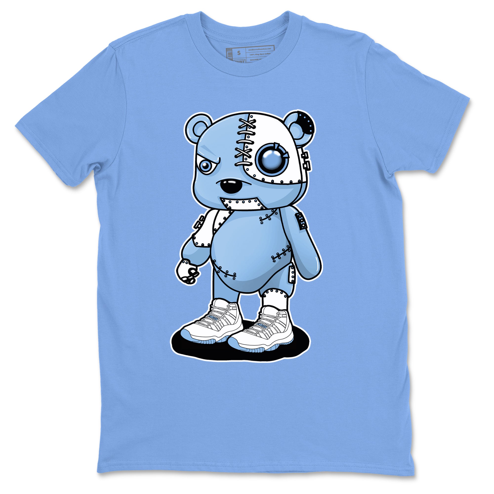 Cyborg Bear snkmatch Tees - Air Jordan 11 Legend Blue