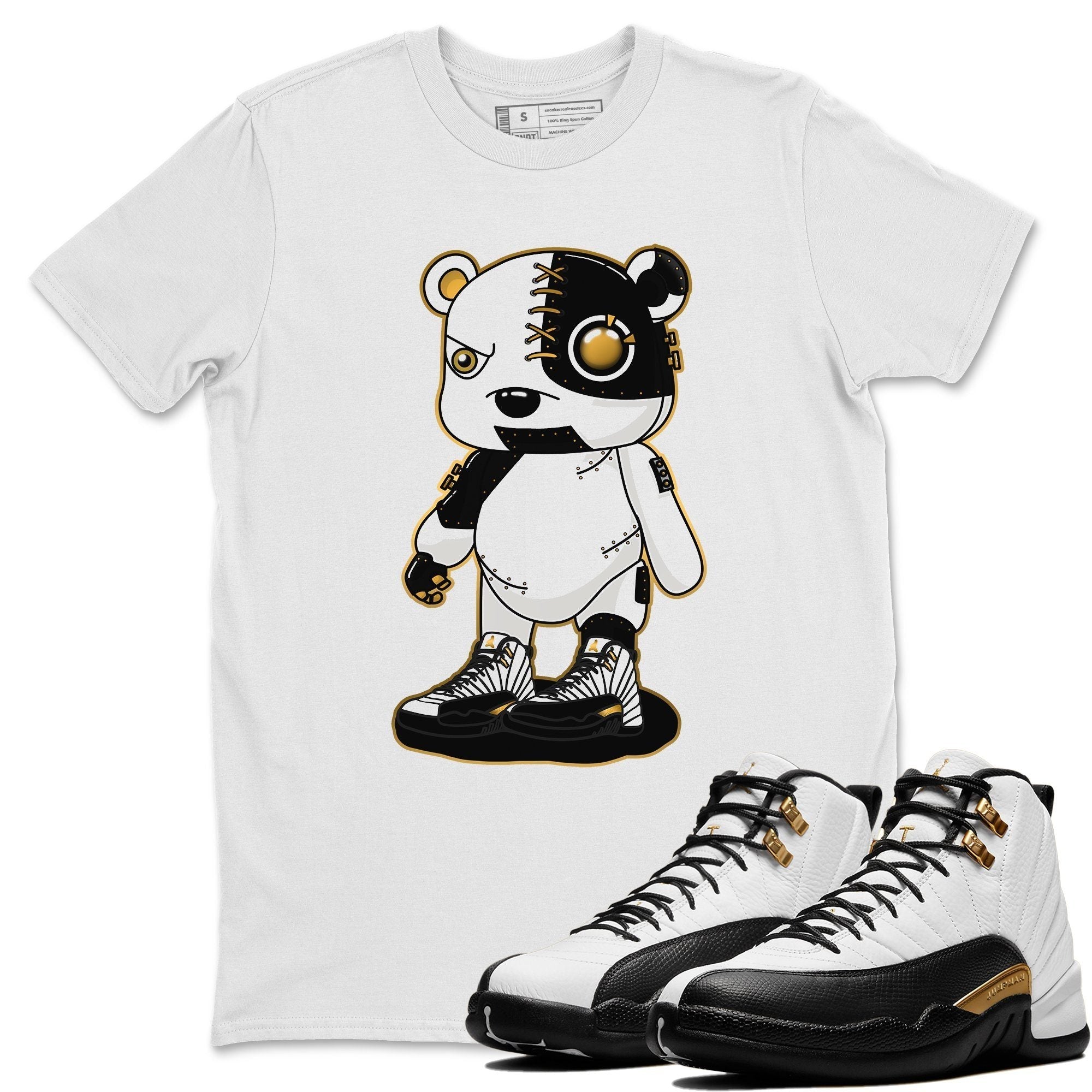 Cyborg Bear Unisex Tops - Air Jordan 12 Royalty