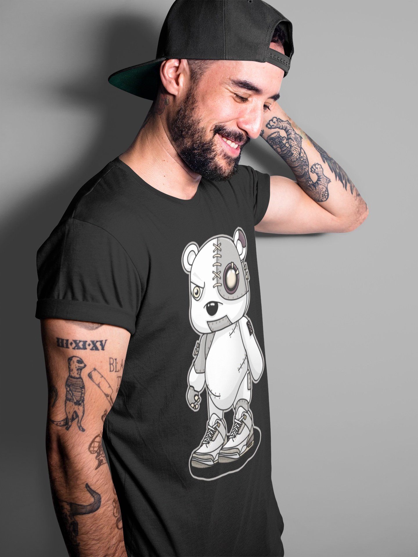 Cyborg Bear Unisex Tops - Air Jordan 3 A Ma Maniere
