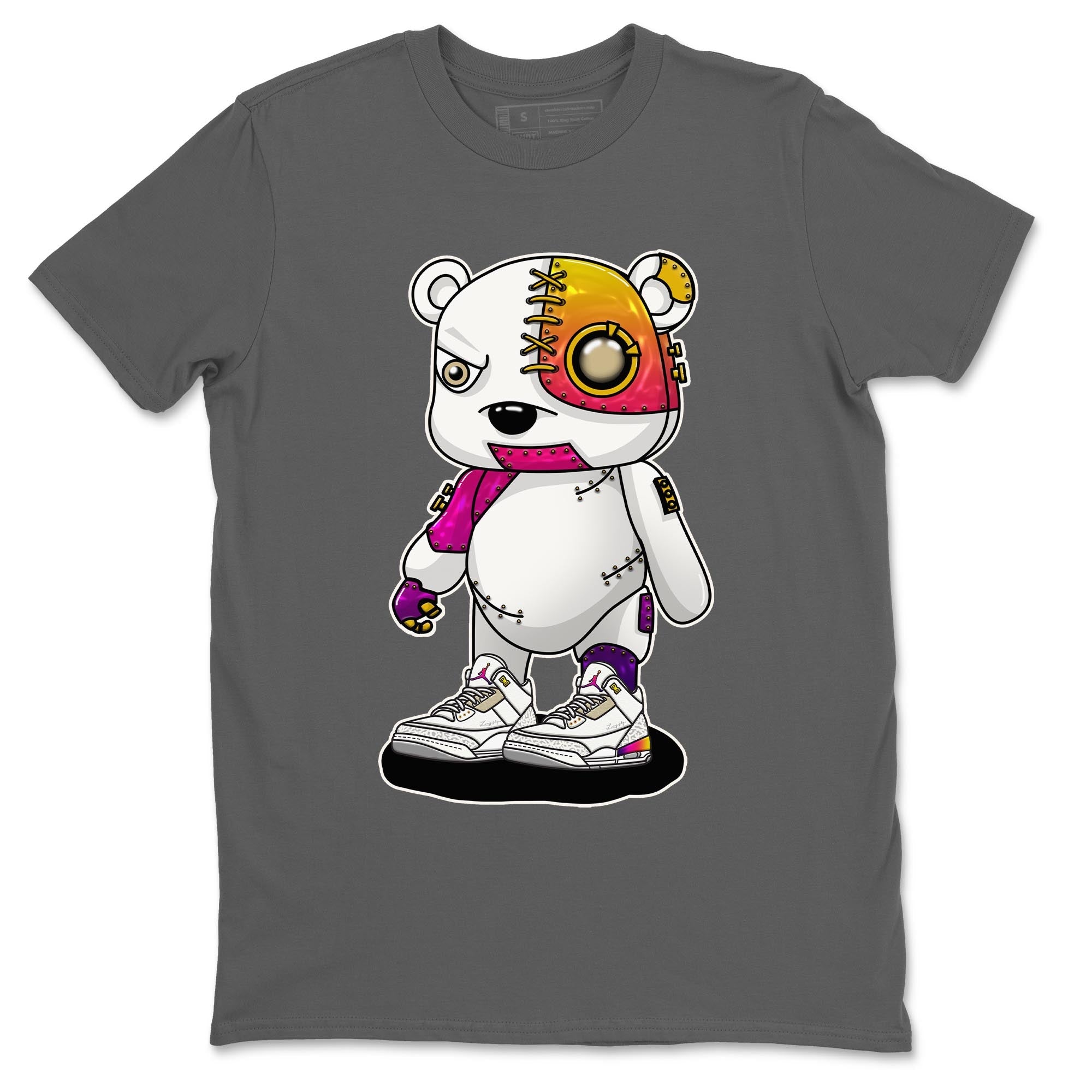 Cyborg Bear snkmatch Tee - Air Jordan 3 J Balvin