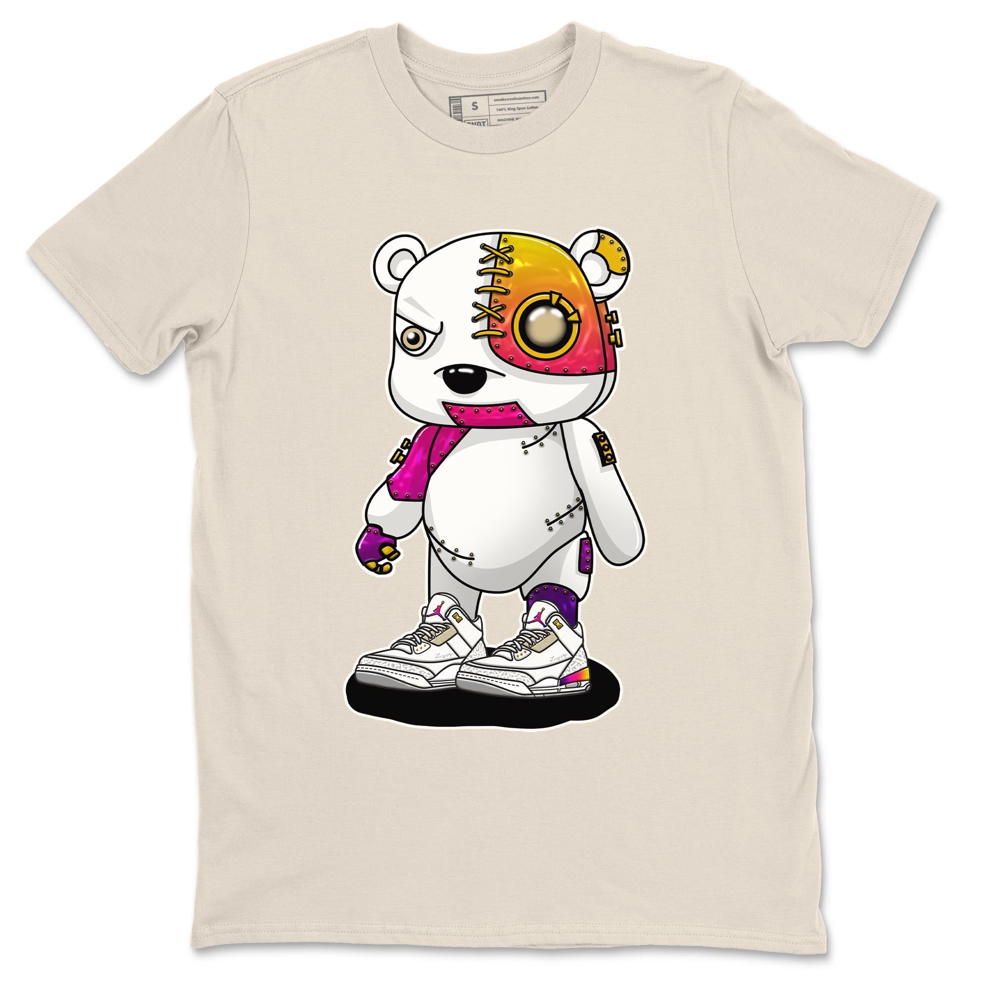 Cyborg Bear snkmatch Tee - Air Jordan 3 J Balvin