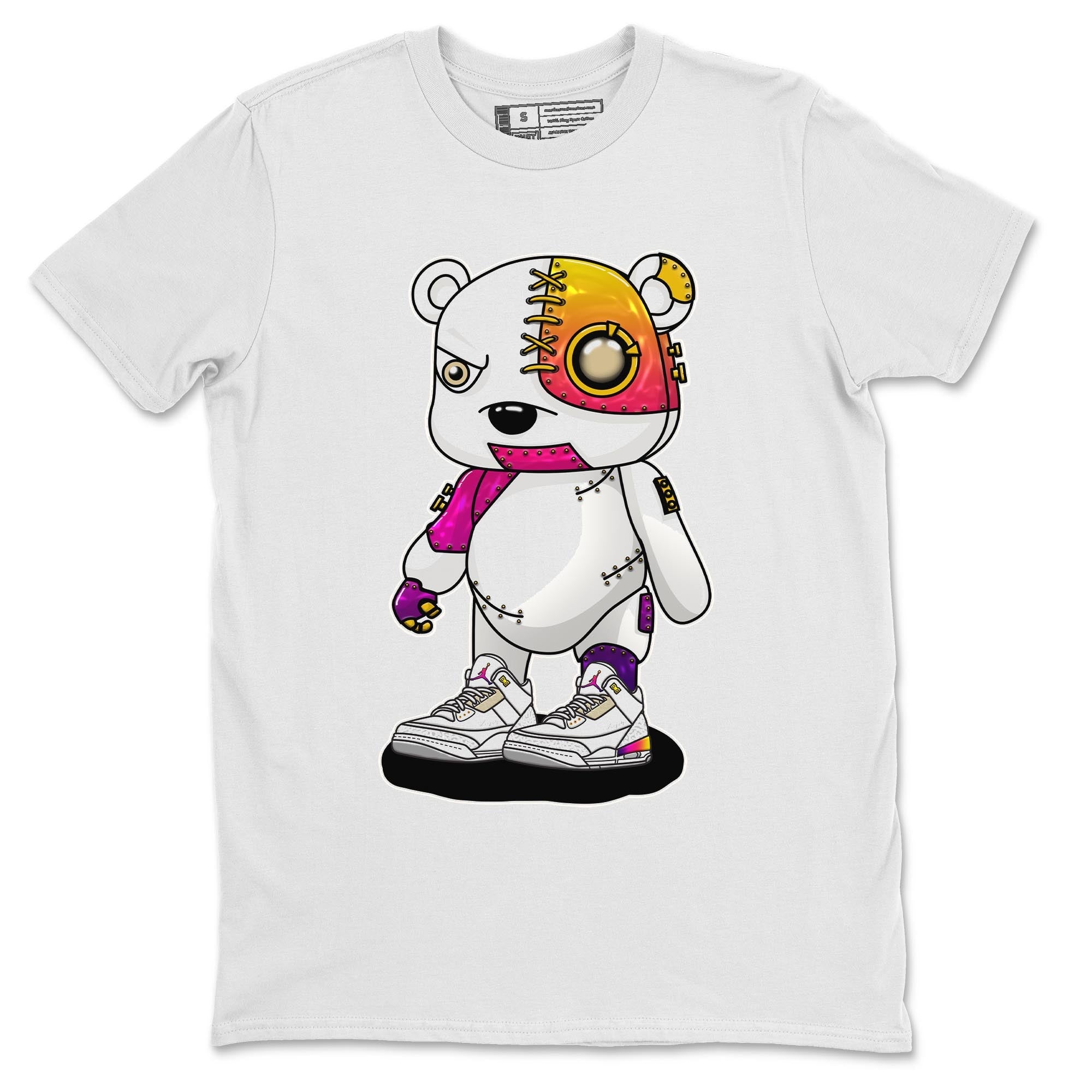Cyborg Bear snkmatch Tee - Air Jordan 3 J Balvin