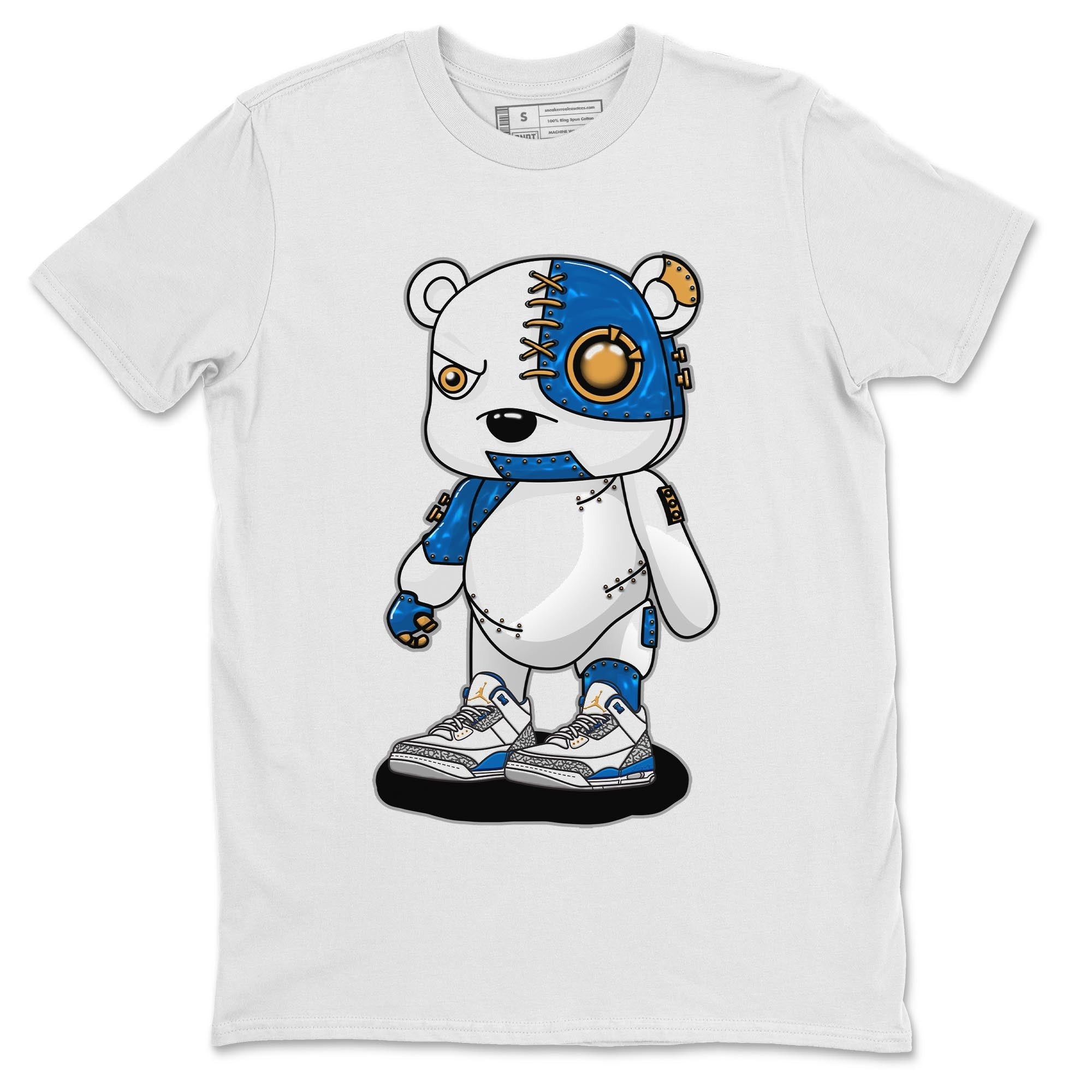 Cyborg Bear Unisex Tops - Air Jordan 3 Wizards