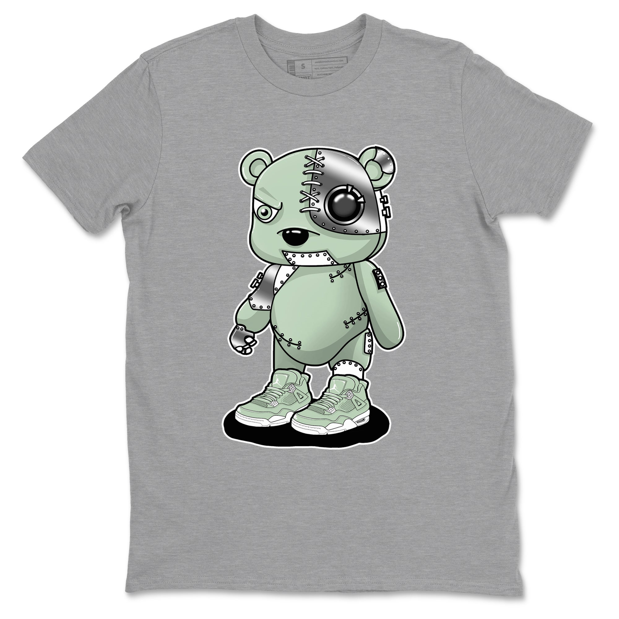 Cyborg Bear snkmatch Tees - Air Jordan 4 Abundance
